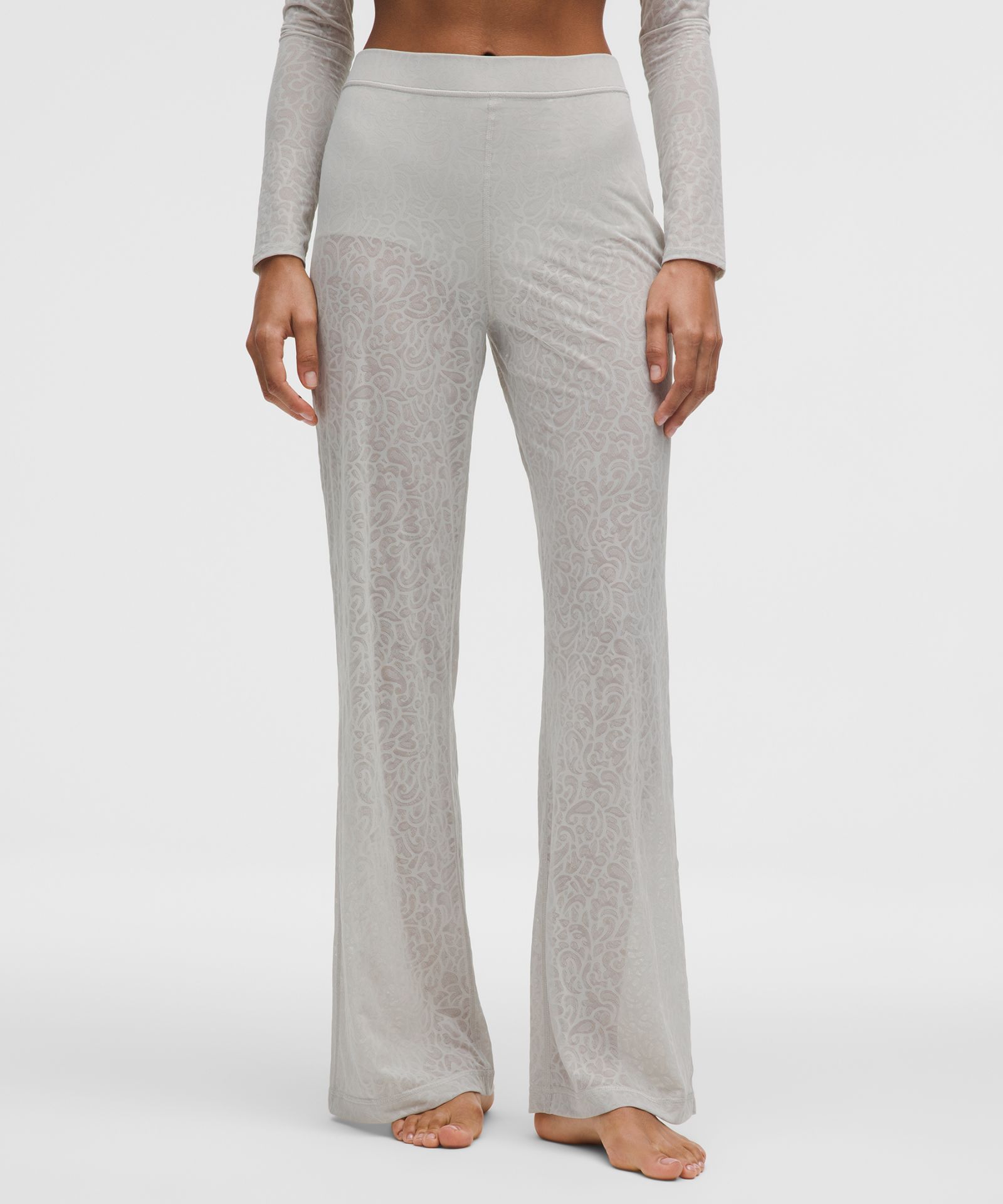 Lululemon Paisley Lace Jacquard High-Rise Flared Pant — фото 2