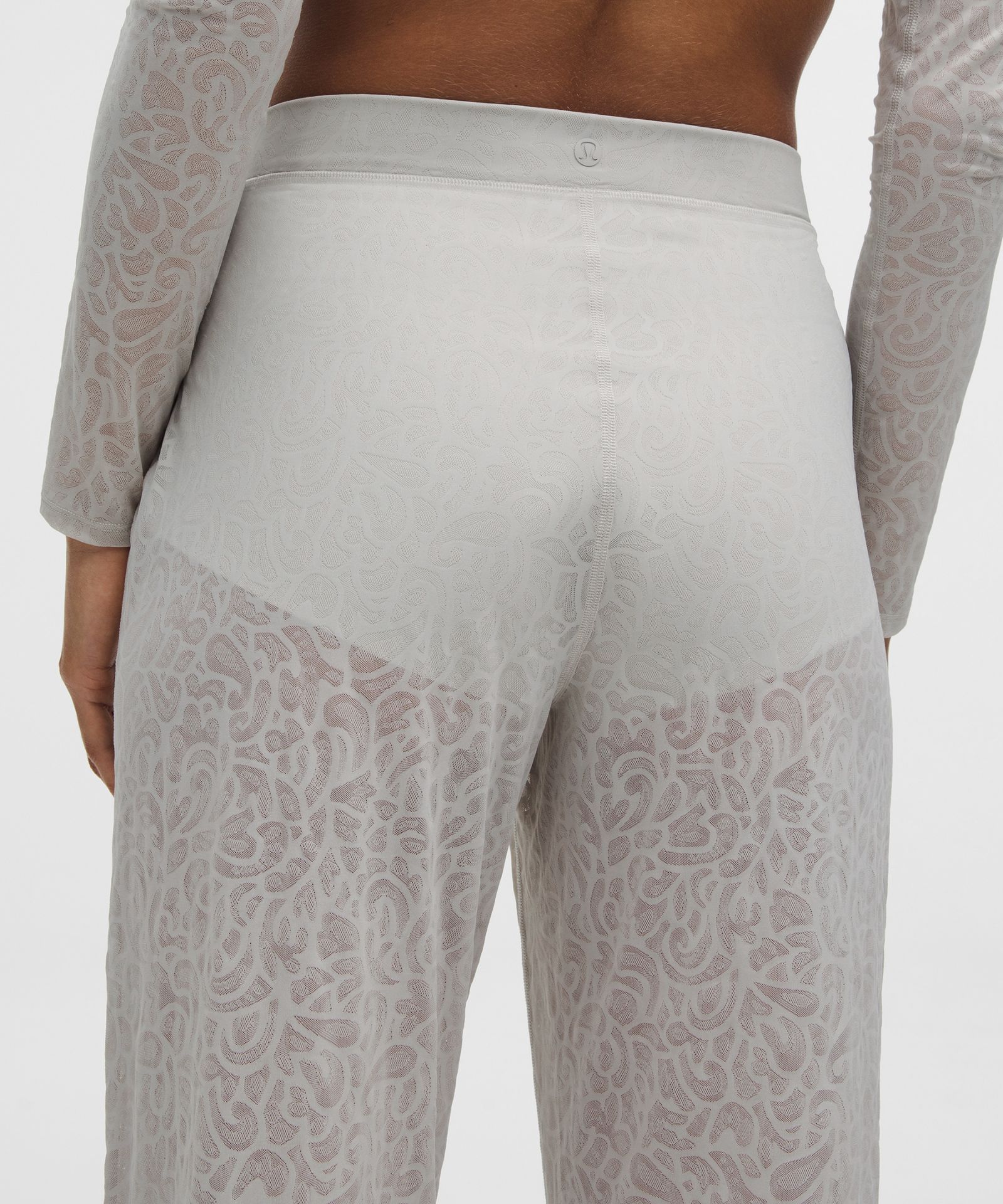Lululemon Paisley Lace Jacquard High-Rise Flared Pant — фото 5