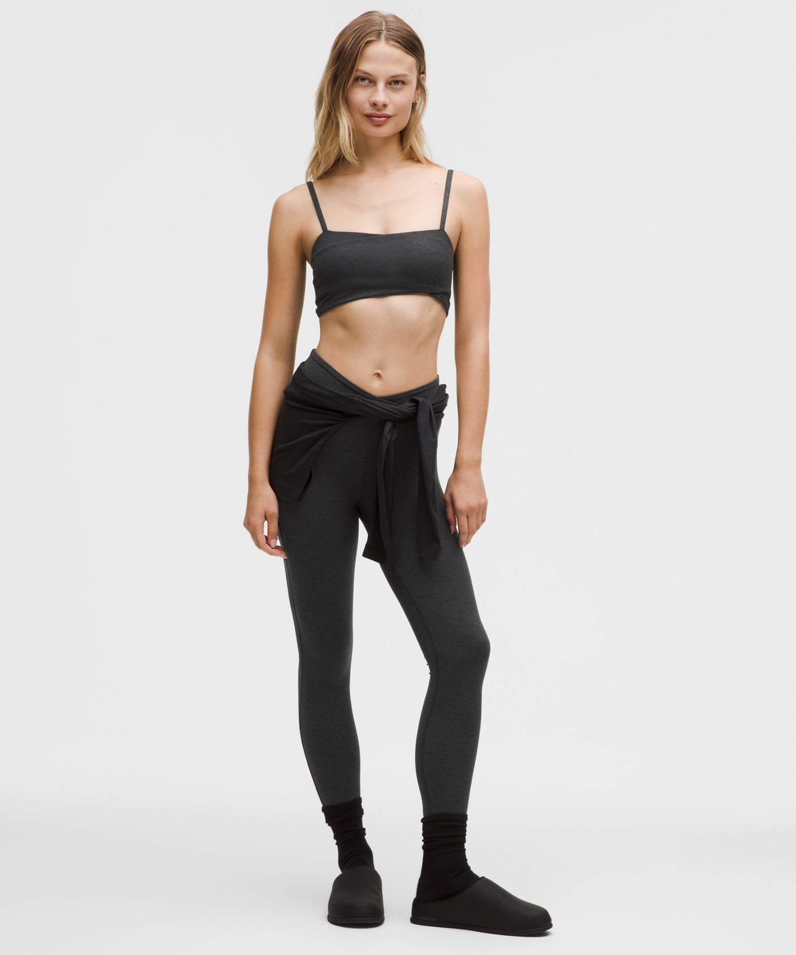 Женские легинсы Lululemon Softy Suedey Cross-Waist — фото 2