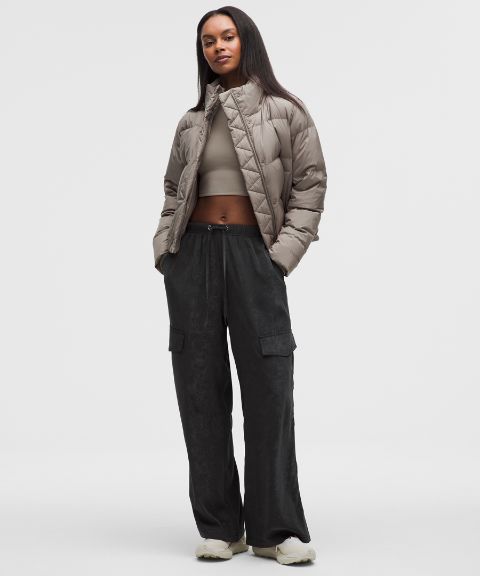 Lululemon Matte Satin Relaxed-Fit Mid-Rise Cargo Pant