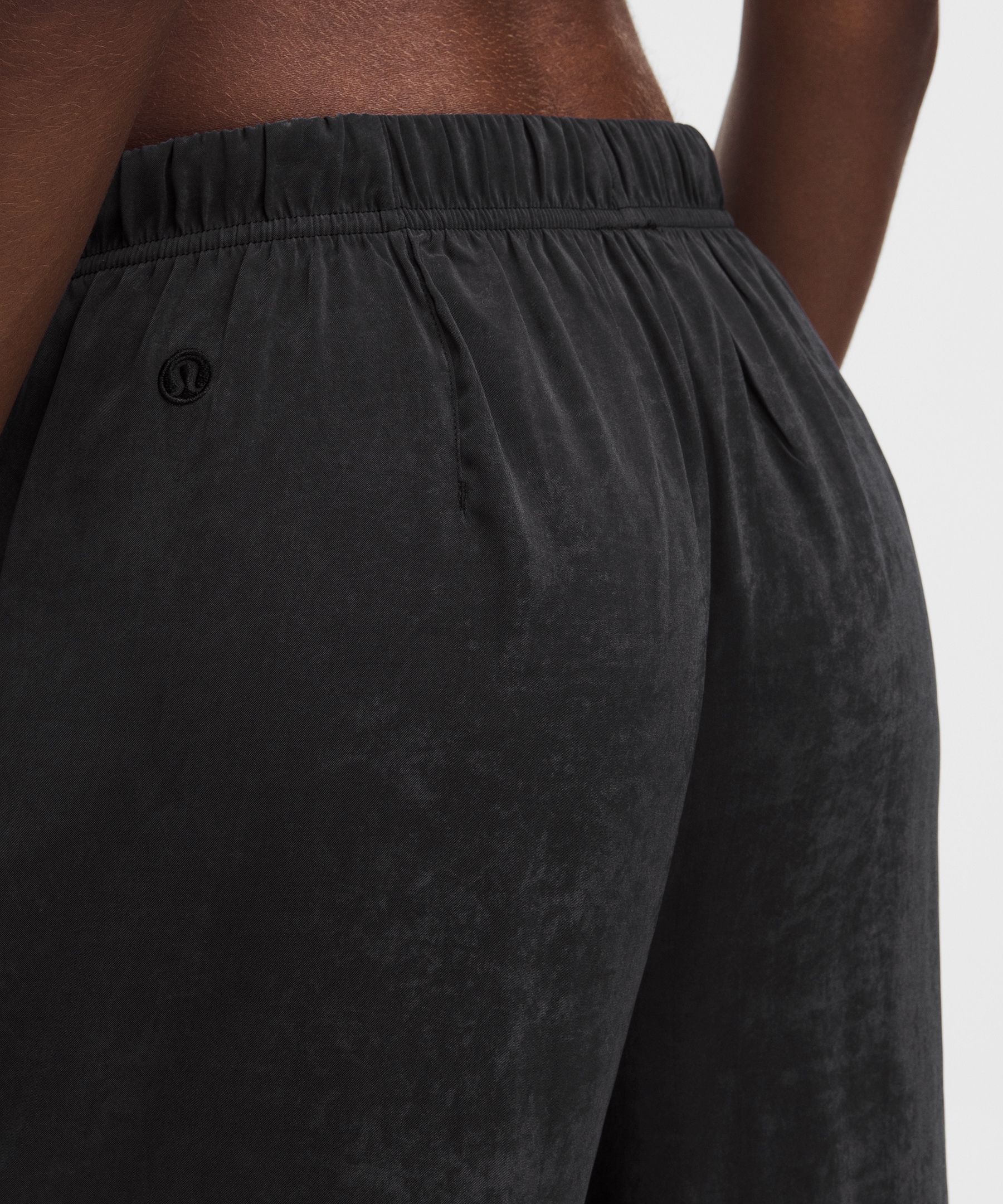 Lululemon Matte Satin Relaxed-fit Mid-rise Cargo Pant