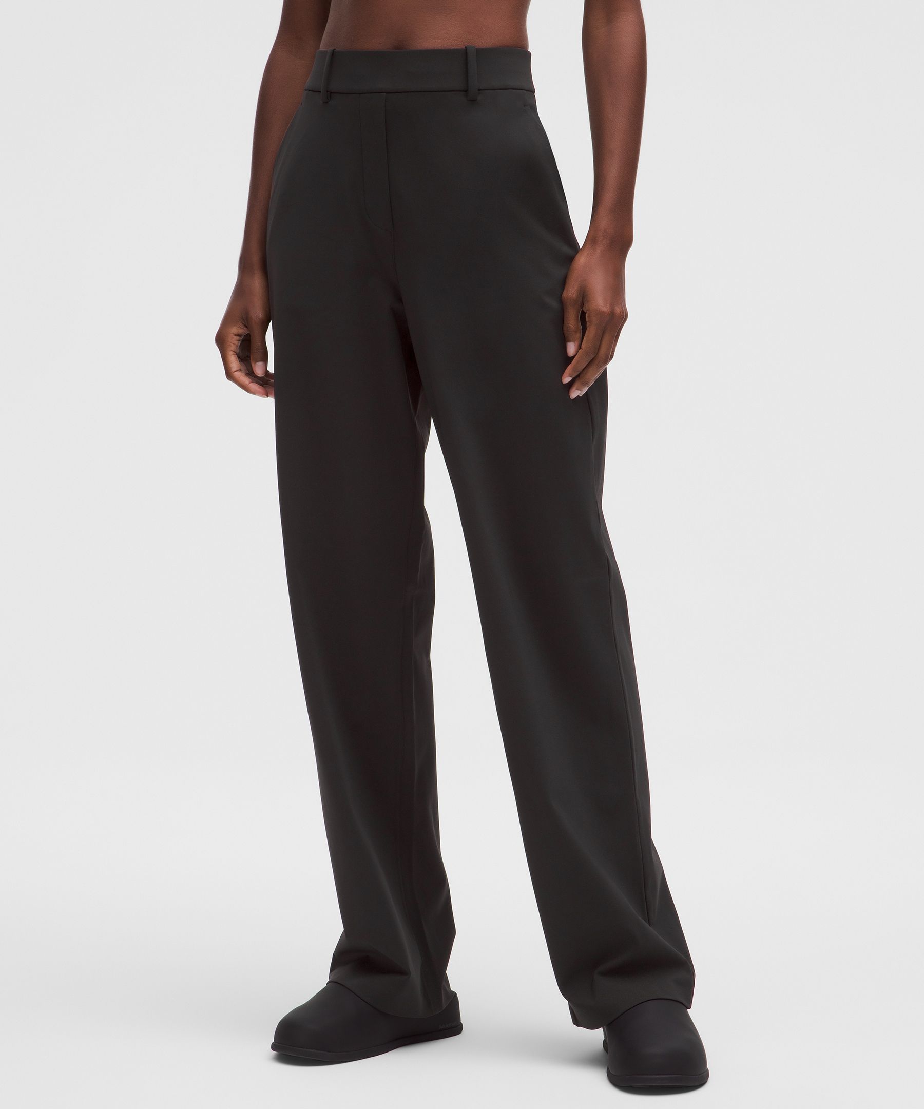 Pantal&oacute;n Daydrift de pernera recta y talle alto *M&aacute;s corto