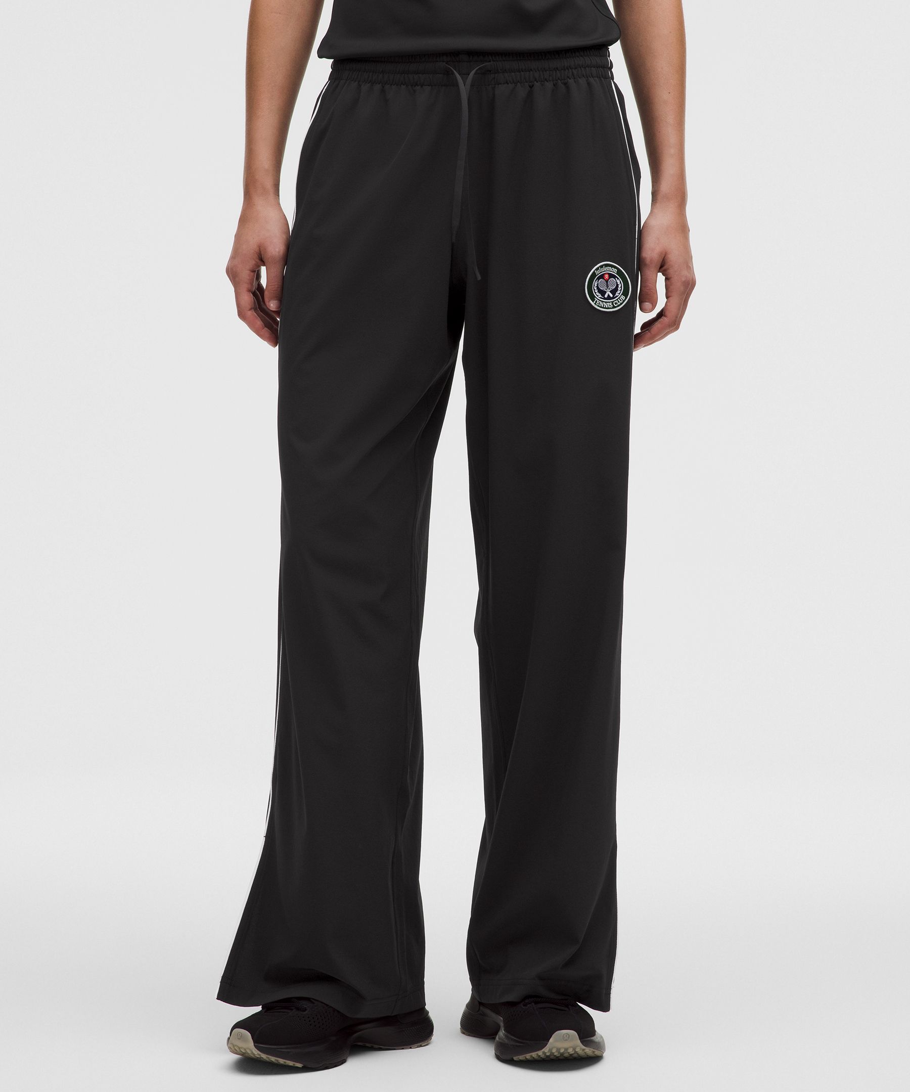 Lululemon Court Rival Wide-leg Tennis Track Pant In Black