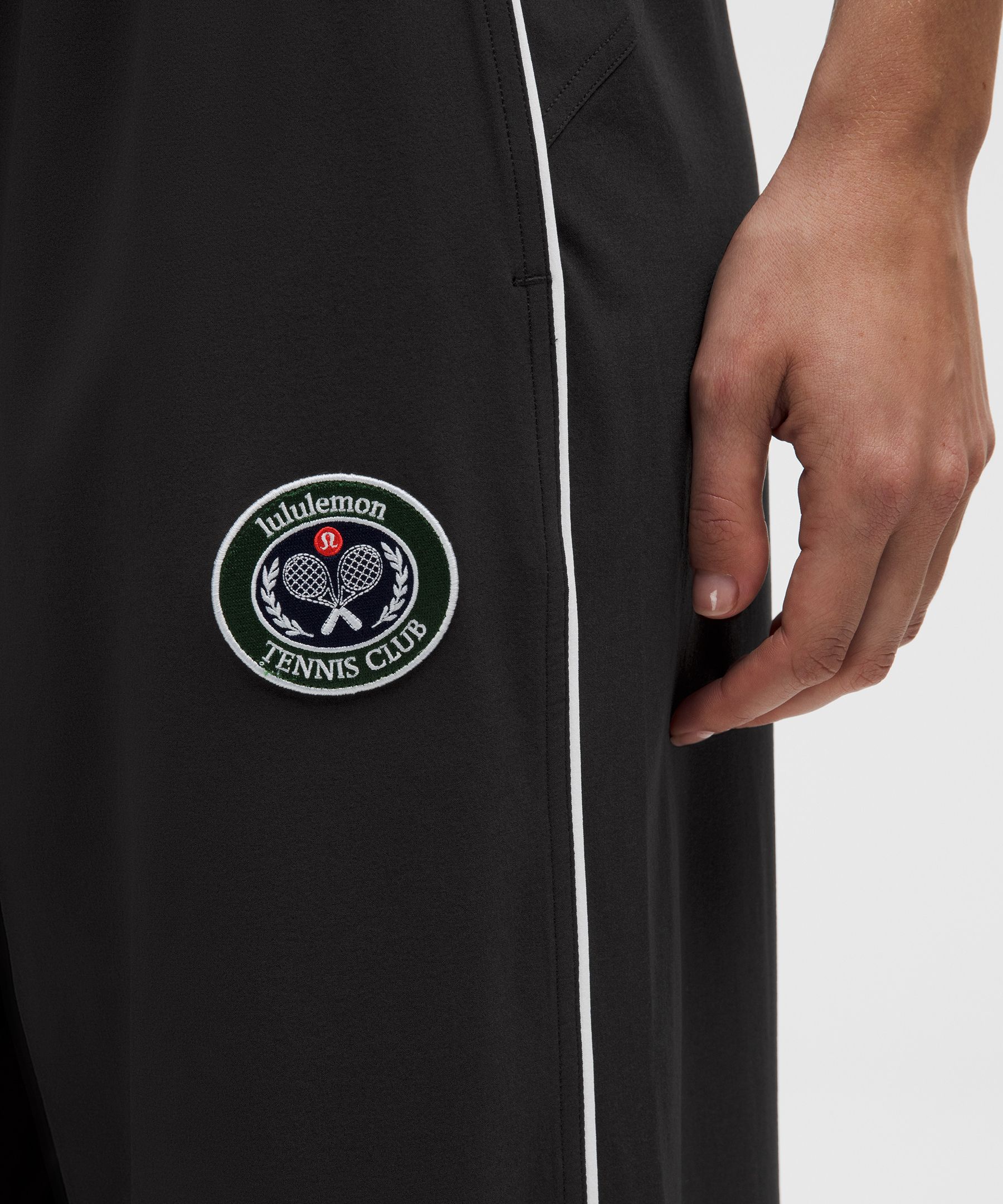 Lululemon Court Rival Wide-leg Tennis Track Pant In Black