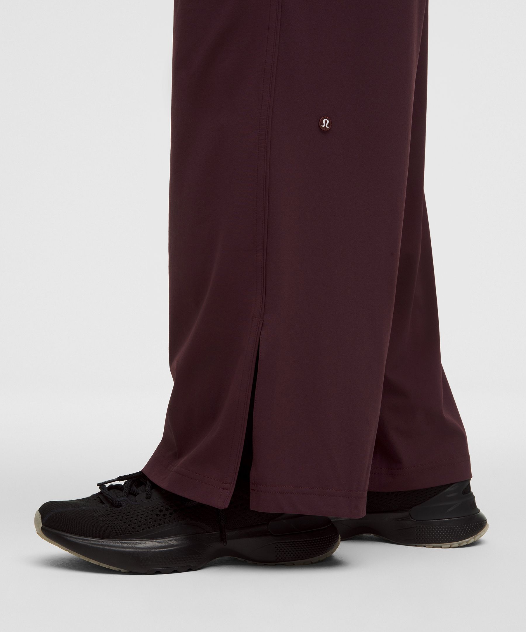 Lululemon Court Rival Wide-leg Tennis Track Pant In Burgundy