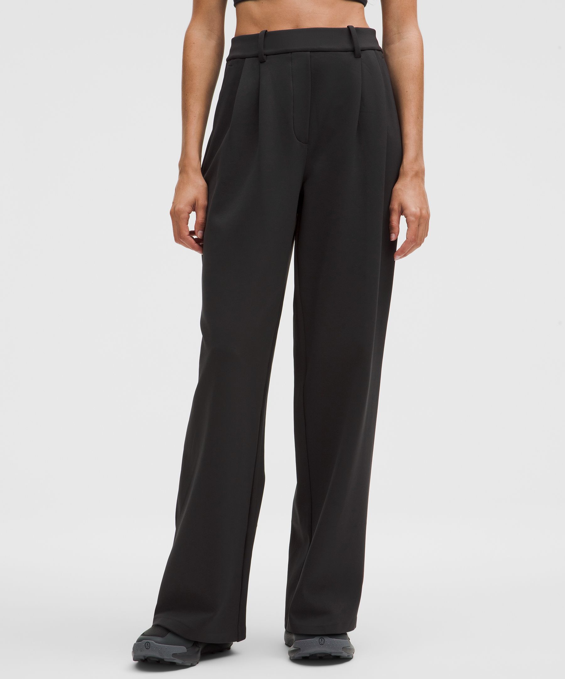 Daydrift ハイライズワイドレッグトラウザー レギュラー *起毛加工