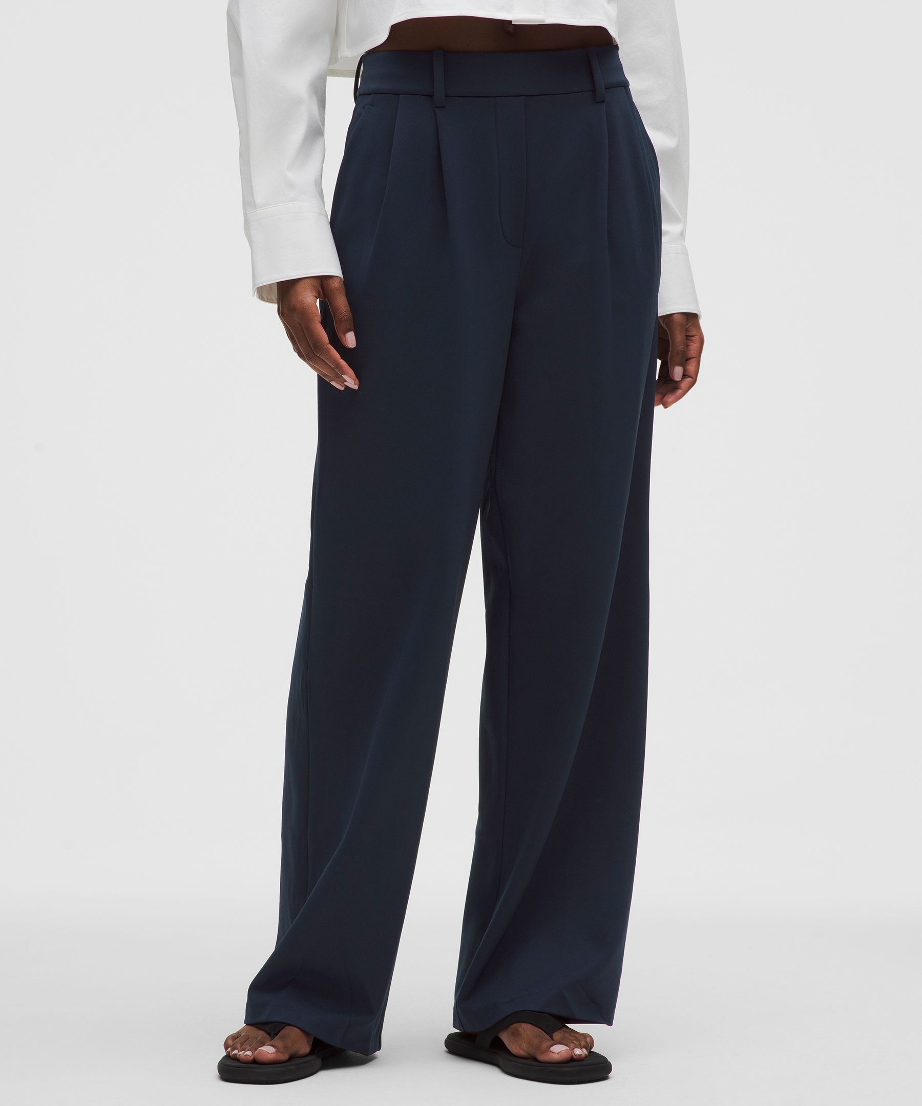 Pantalon Daydrift large taille haute Standard *Bross&eacute;