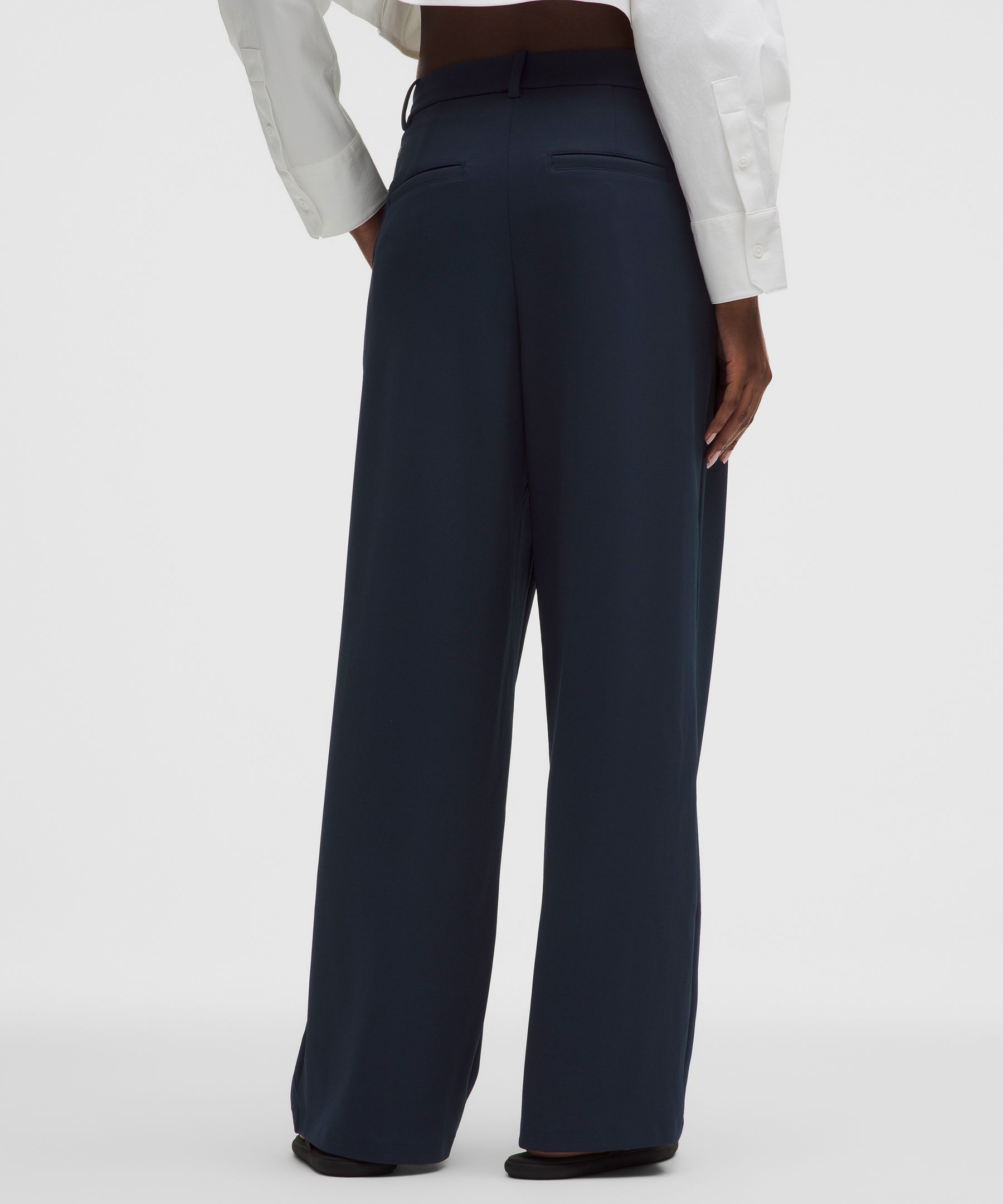 Pantalon Daydrift large taille haute Standard *Bross&eacute;