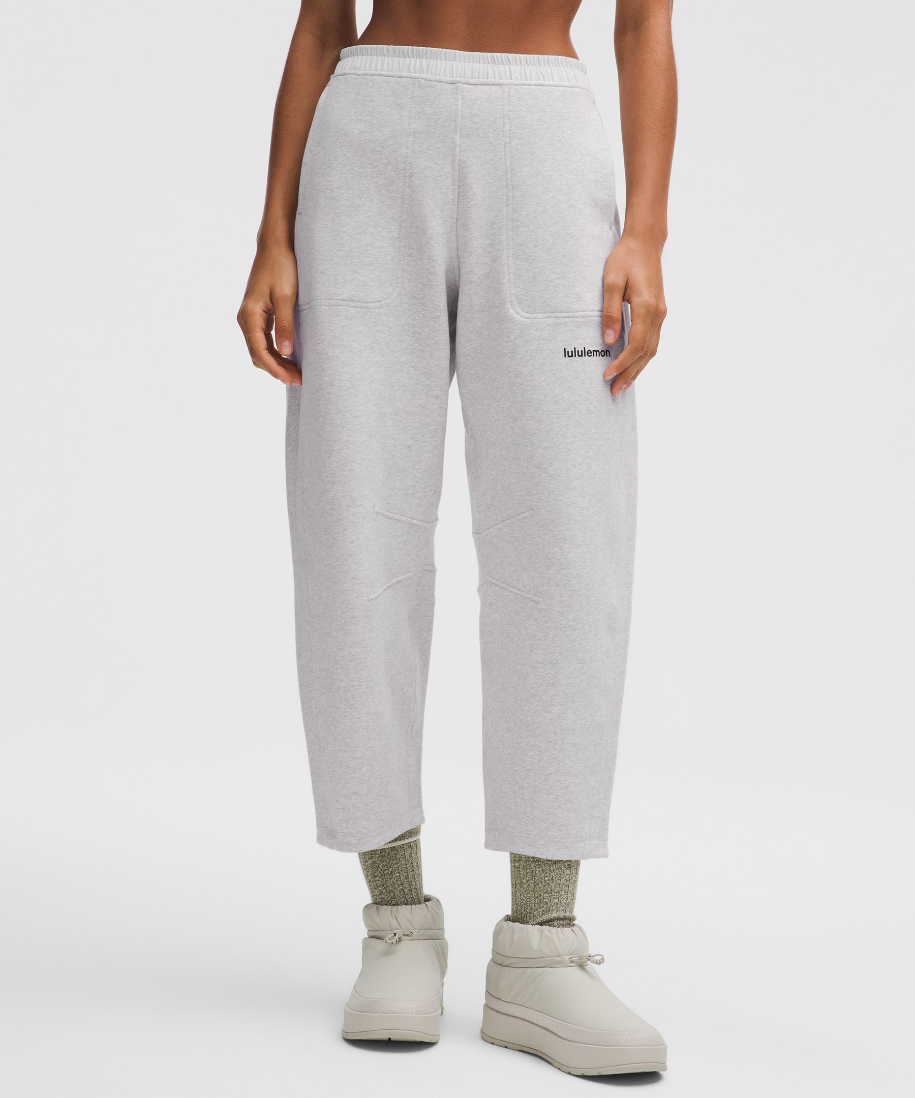 Lululemon Loungeful Barrel-leg High-rise Cropped Pant