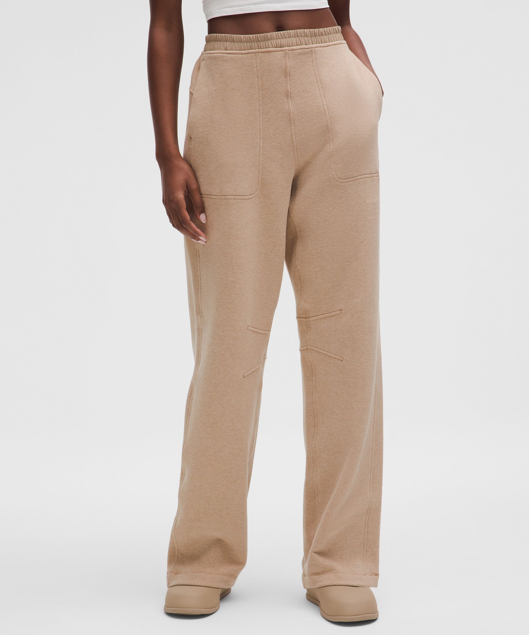 Lululemon Loungeful Classic-fit High-rise Sweatpant In Nude