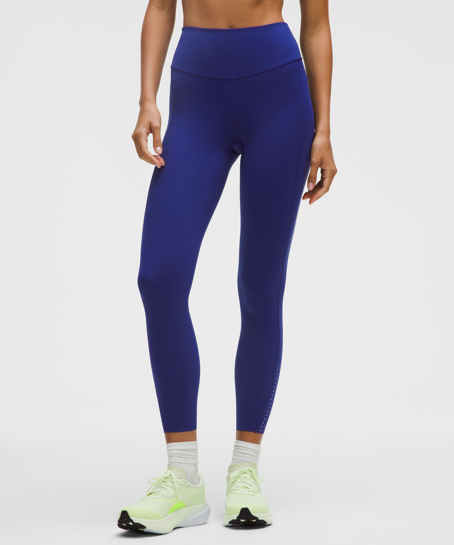 Lululemon Wunder Train High-rise Tight With Pockets 25" In Blue