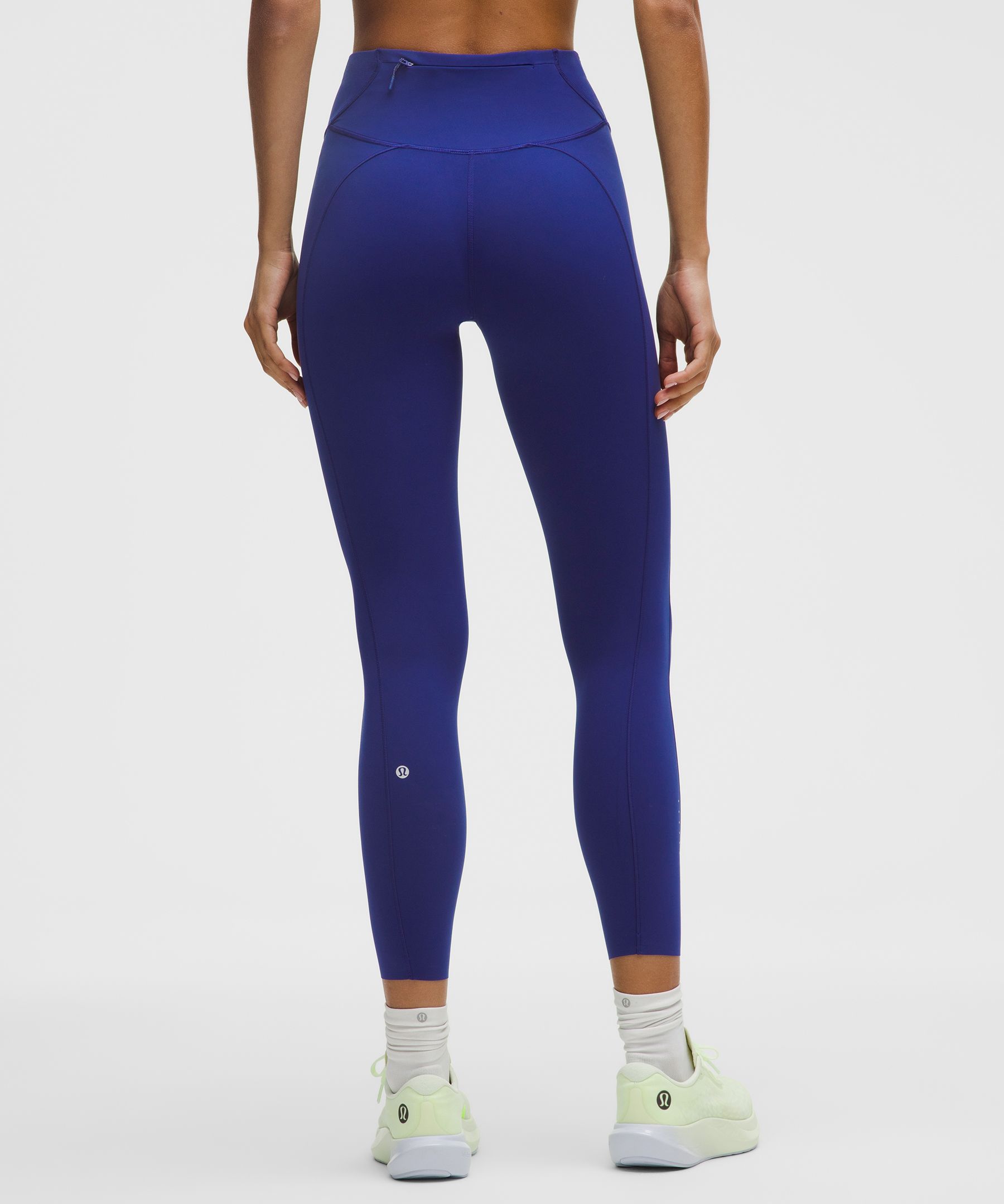 Lululemon Wunder Train High-rise Tight With Pockets 25" In Blue