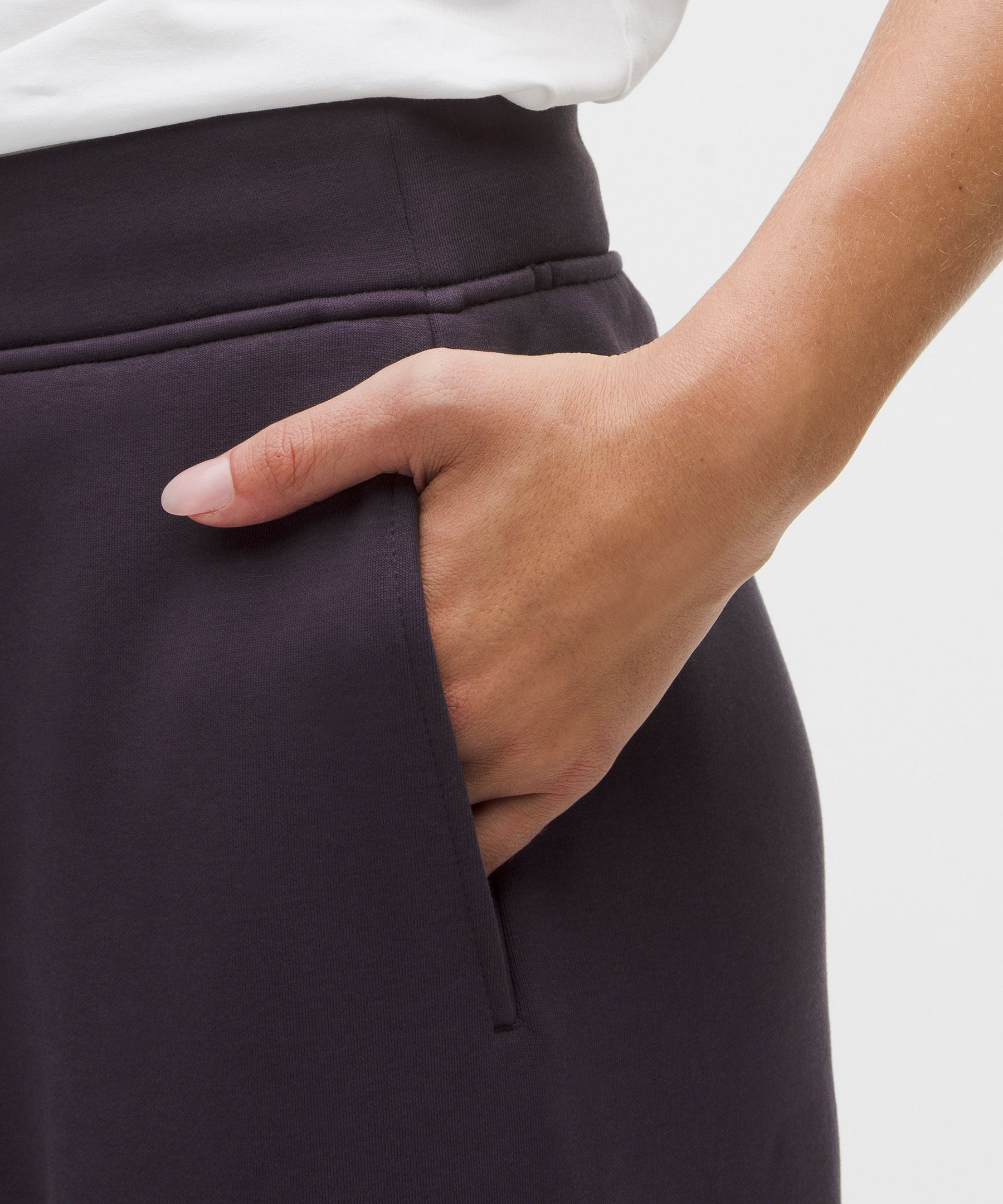 Lululemon Women's Big Cozy Ultra-oversized Wide-leg Pant In Purple