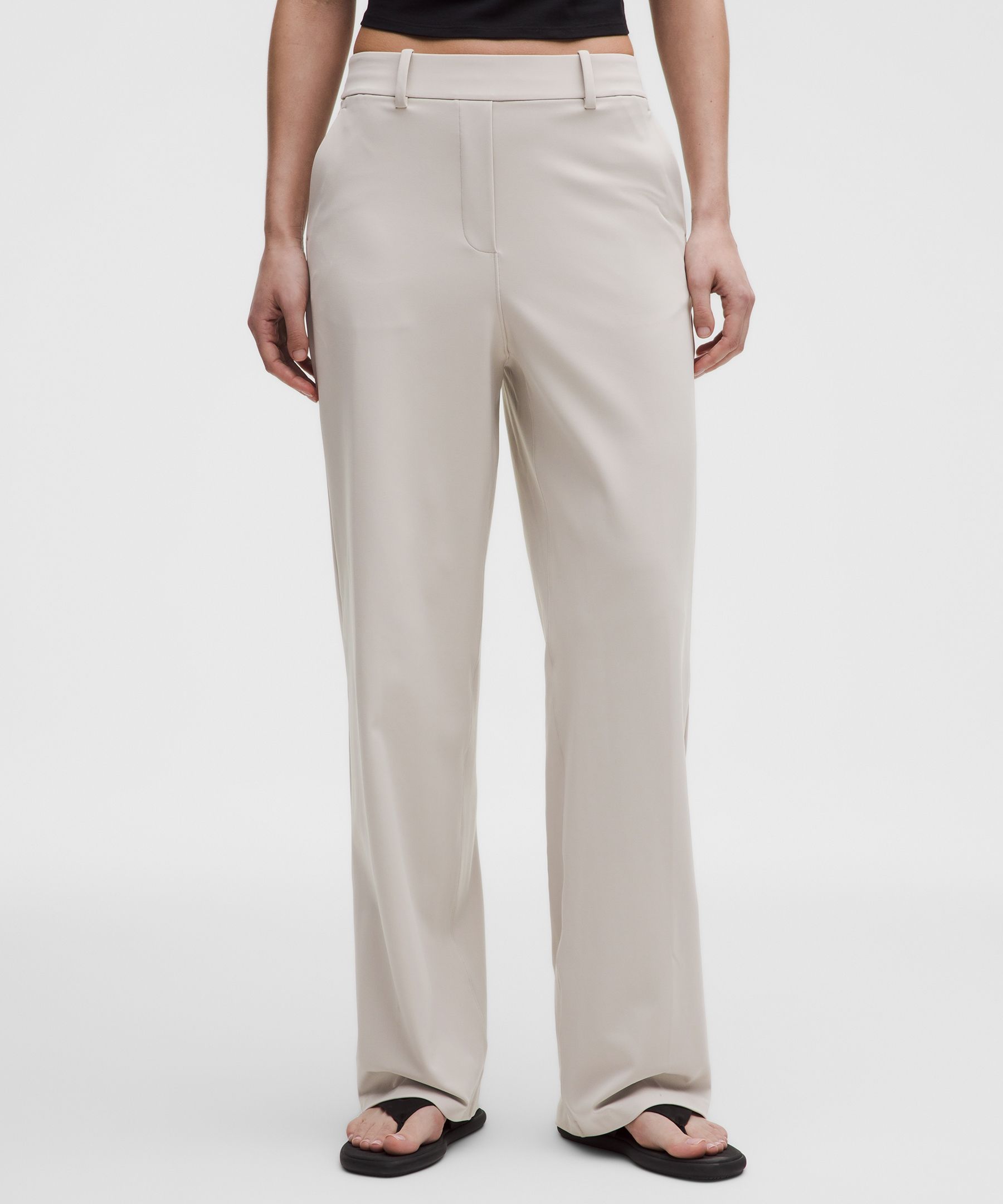 Pantal&oacute;n Daydrift de corte recto y cintura alta *Regular