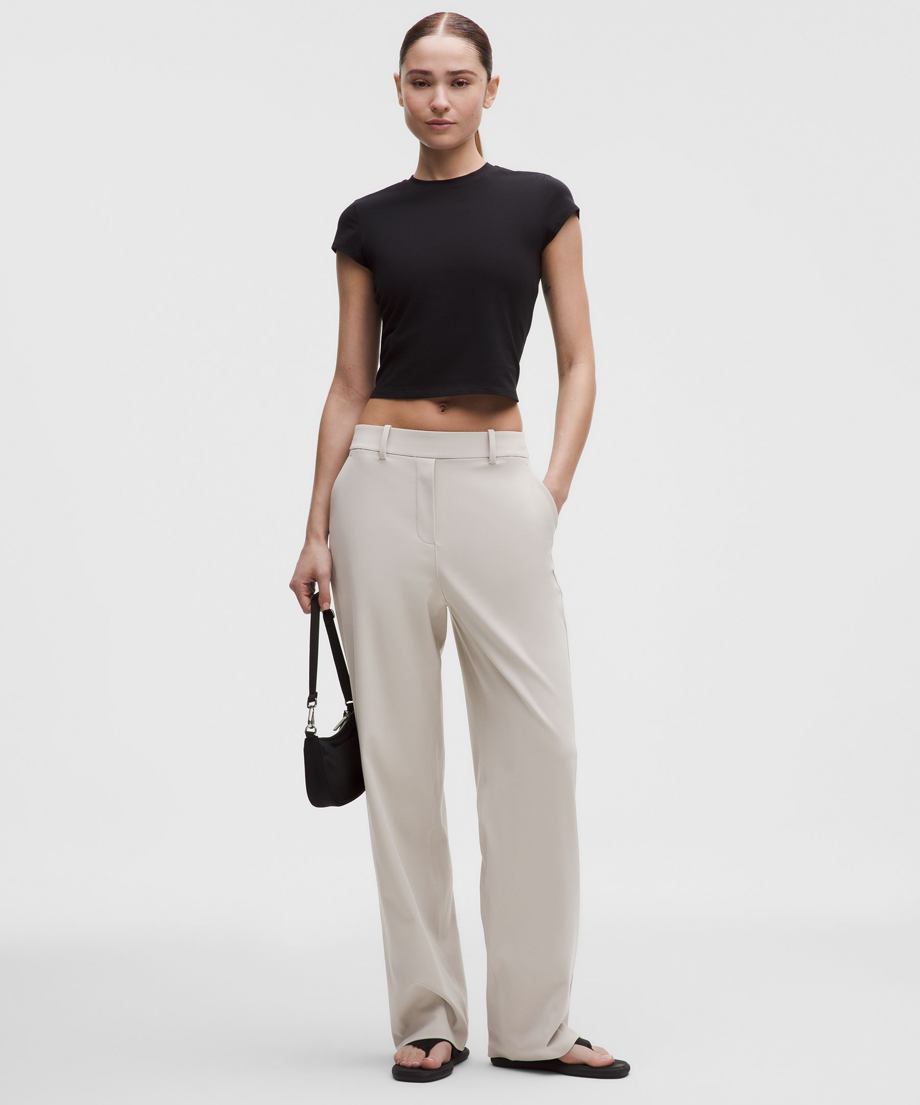 Daydrift High-Rise Straight-Leg Trouser 