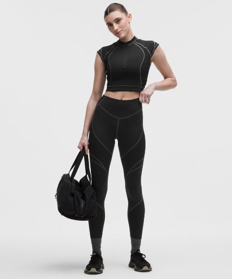 Lululemon Everlux Panelled High-Rise Tight 25"