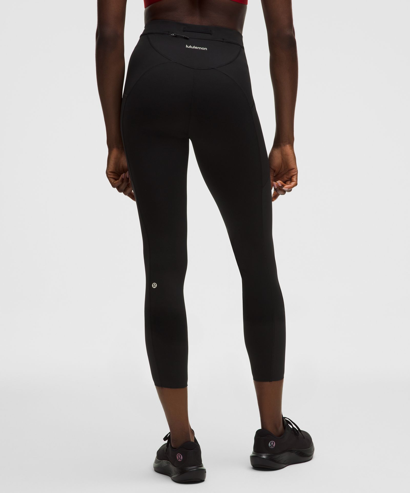 Женские леггинсы Lululemon Fast and Free с высокой посадкой и кулиской — фото 3