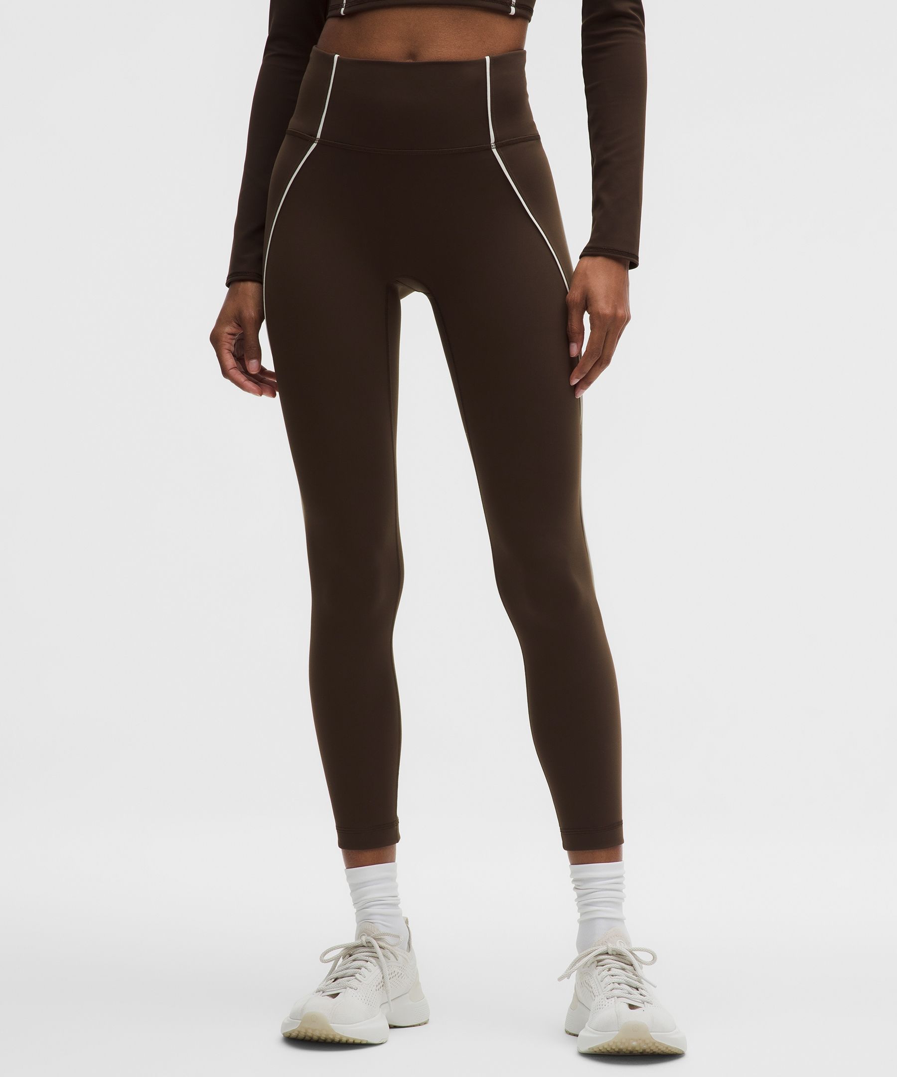 Wunder Train No-Line Piped High-Rise Tight 25"