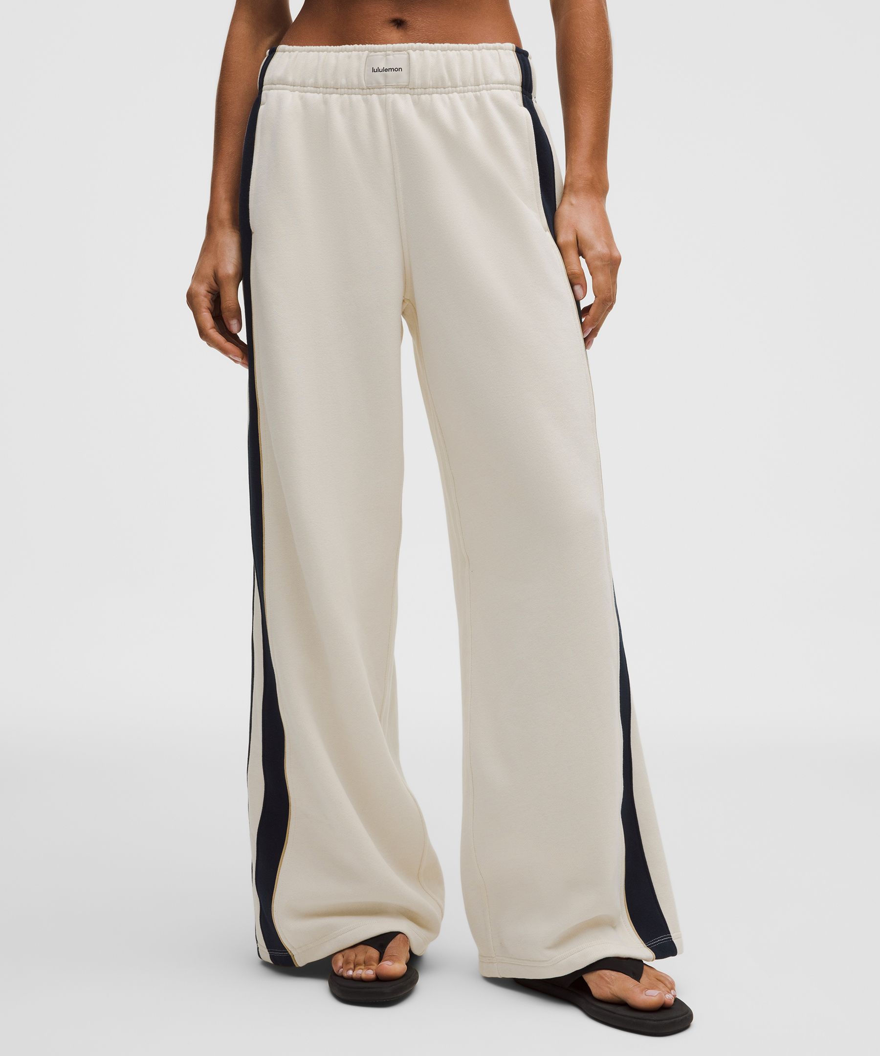 Women's Steady State Oversized Track Pant *Stripe