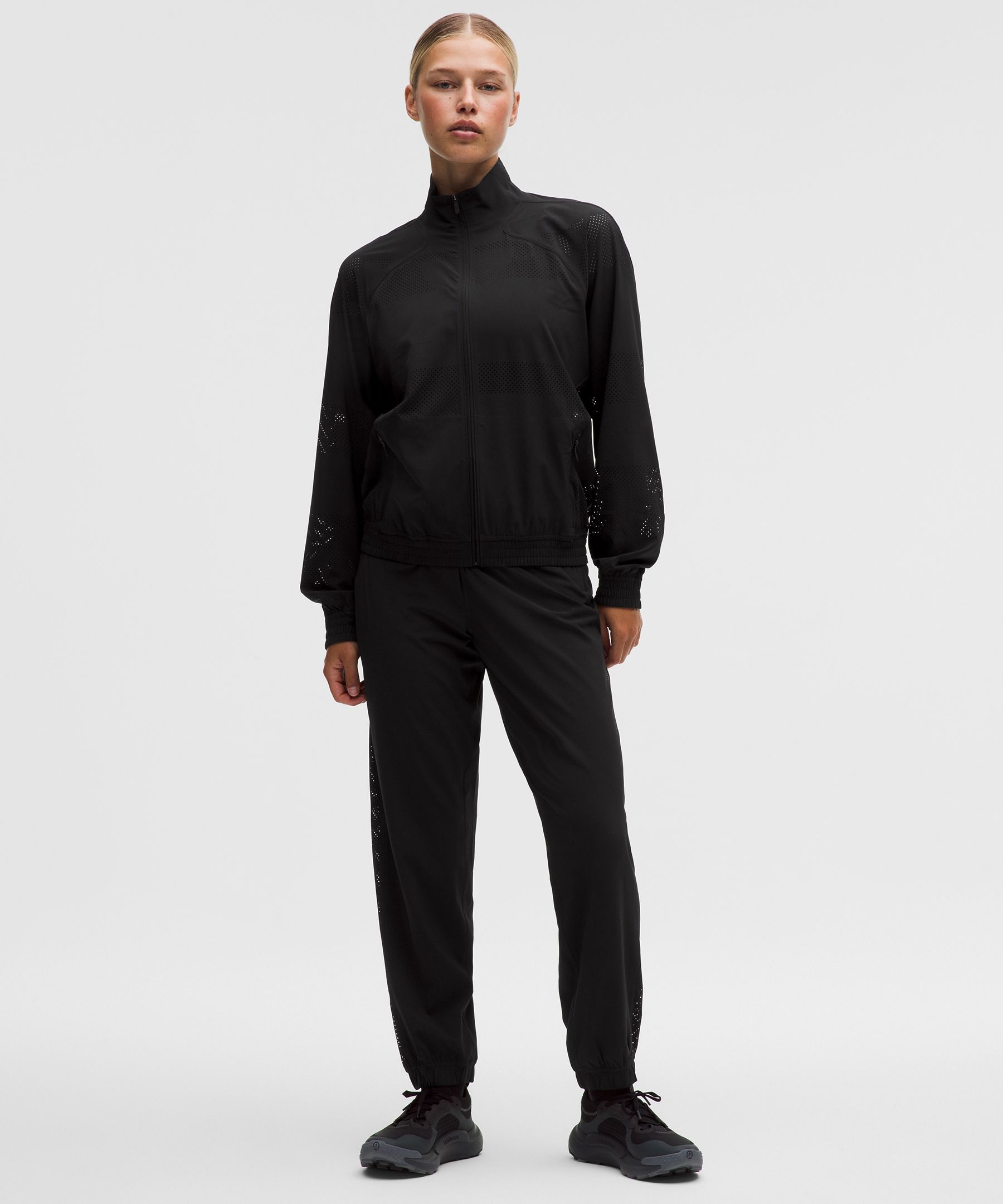 Adapted State Mid-Rise Jogger *Perforated Stripe