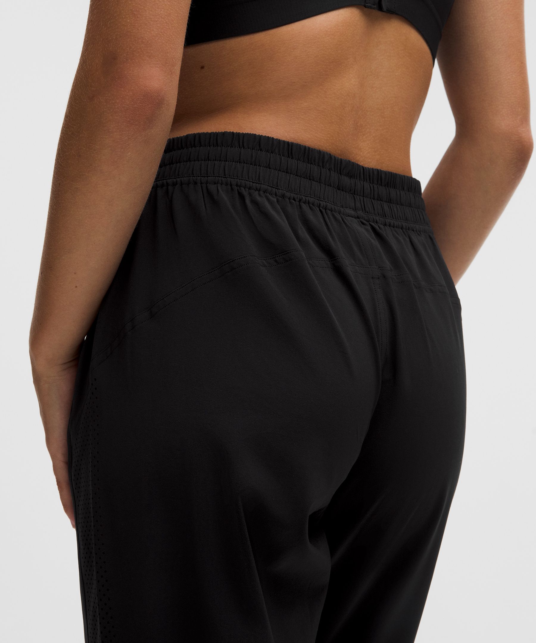 Adapted State Mid-Rise Jogger *Perforated Stripe