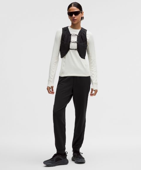 Женские джоггеры Lululemon Textured Fleece High-Rise флисовые