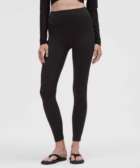 Lululemon Nulu High-Rise Mesh-Panel Tight 25"