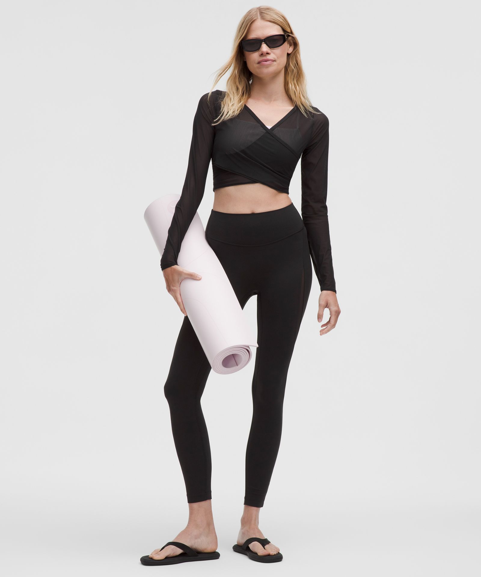 Lululemon Nulu High-Rise Mesh-Panel Tight 25" — фото 3