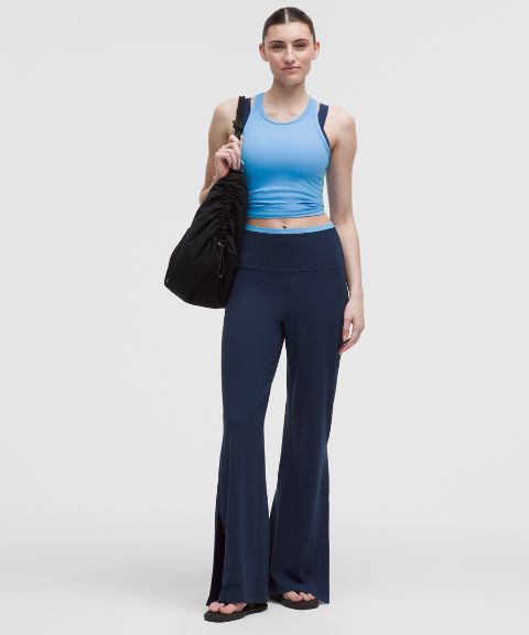 Женские брюки Lululemon Align с высокой посадкой и разрезом