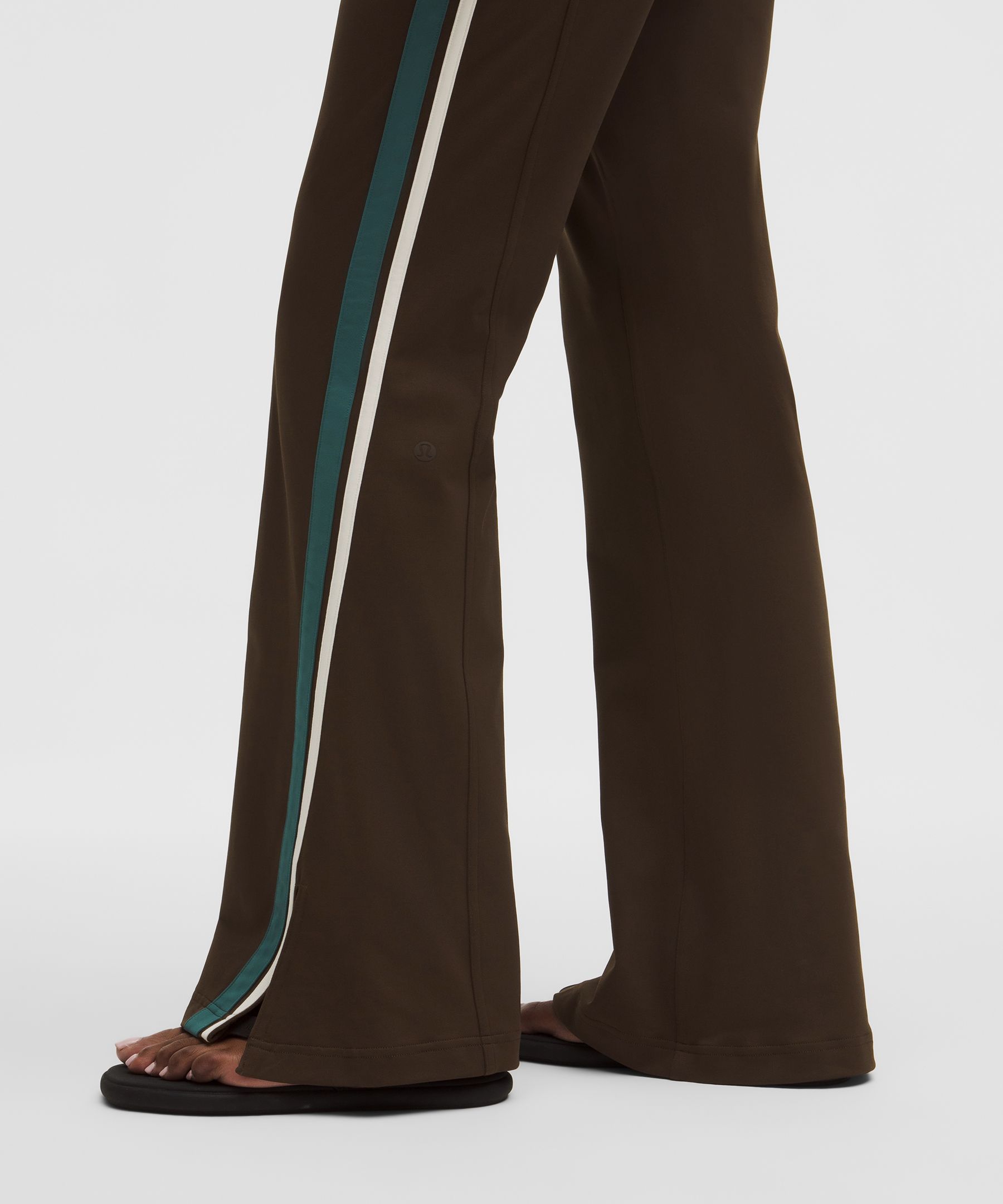 Striped Slim-Fit Mid-Rise Track Pant