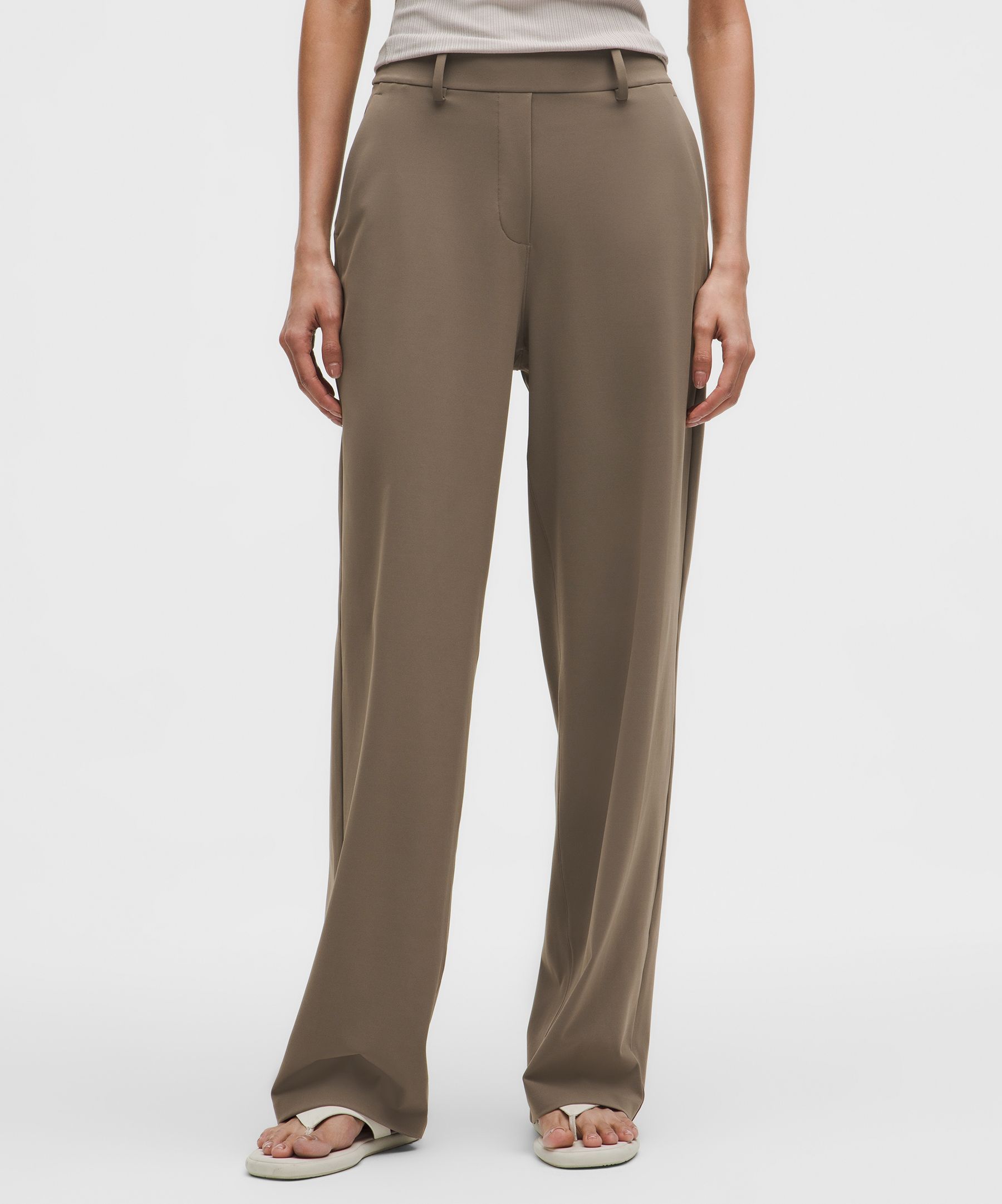 Daydrift High-Rise Straight-Leg Trouser