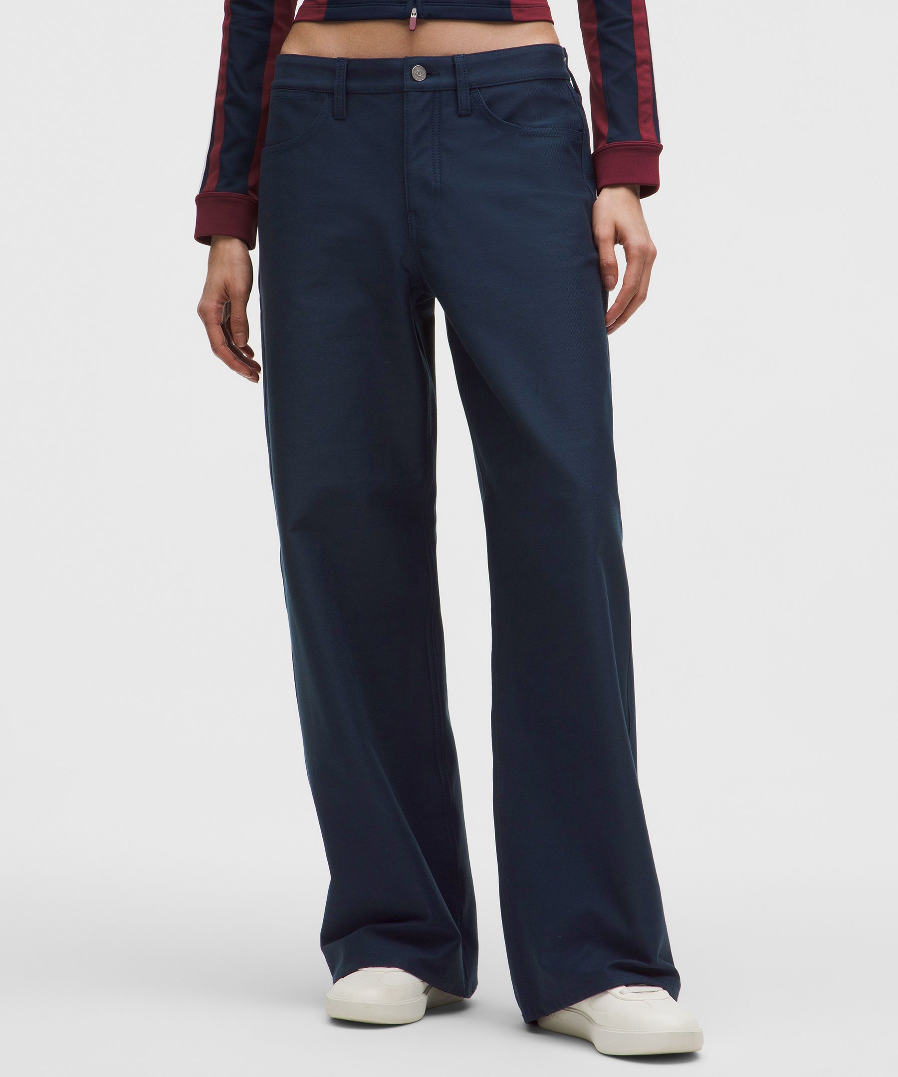 EasyFive Low-Rise Classic Wide-Leg Pant *Tall