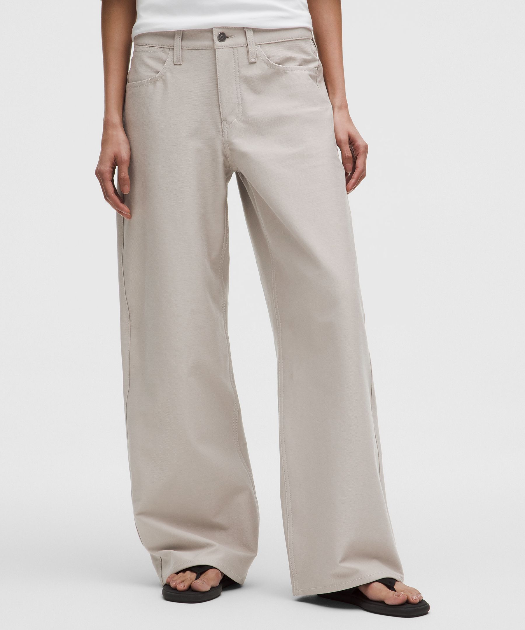 EasyFive Low-Rise Classic Wide-Leg Pant *Tall