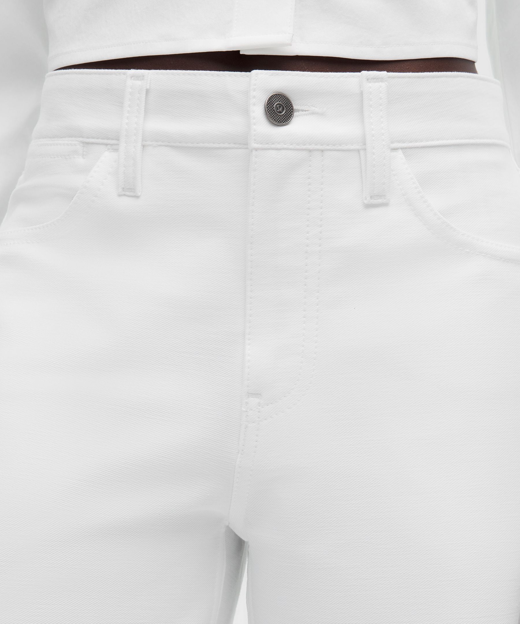 EasyFive Low-Rise Classic Wide-Leg Pant