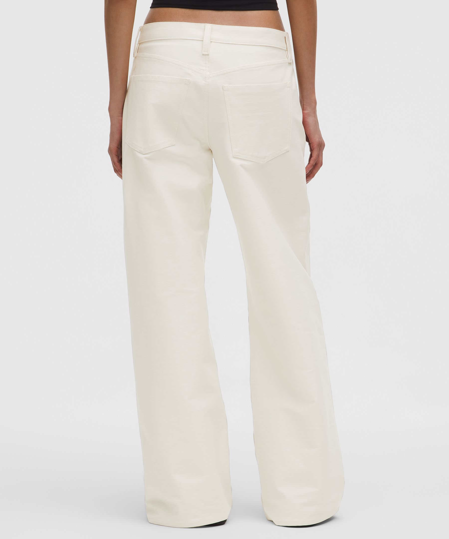 EasyFive Low-Rise Classic Wide-Leg Pant *Short