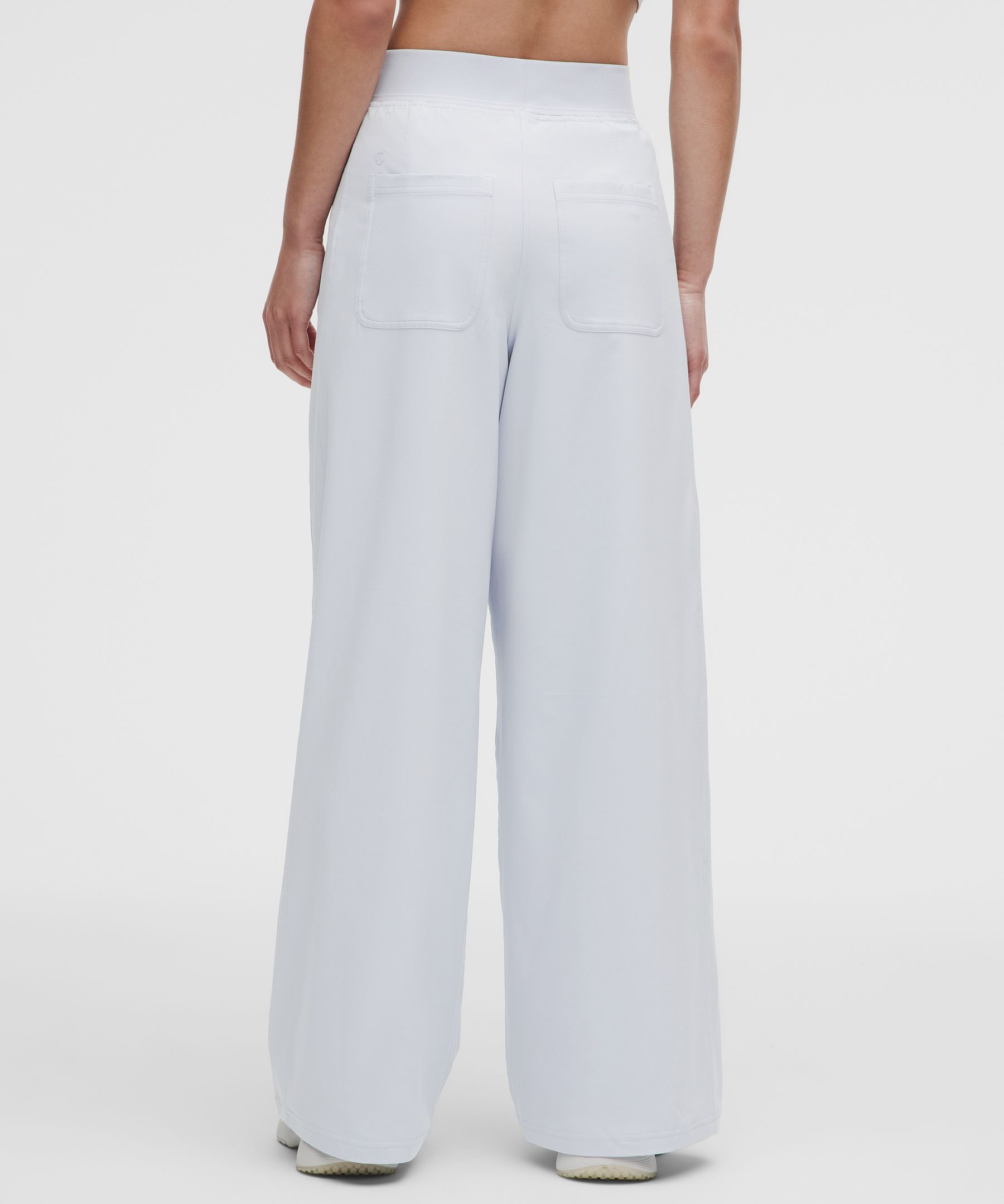 Swift High-Rise Wide-Leg Pants Logo Waistband *Asia Fit