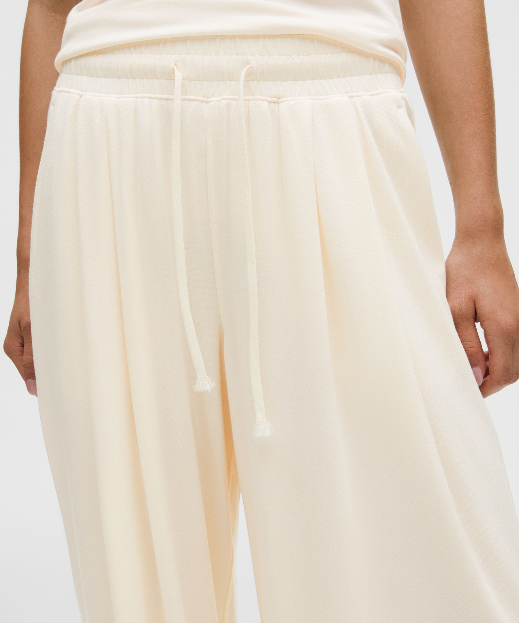 BeCalm High-Rise Pleated Extra-Wide Leg Pant