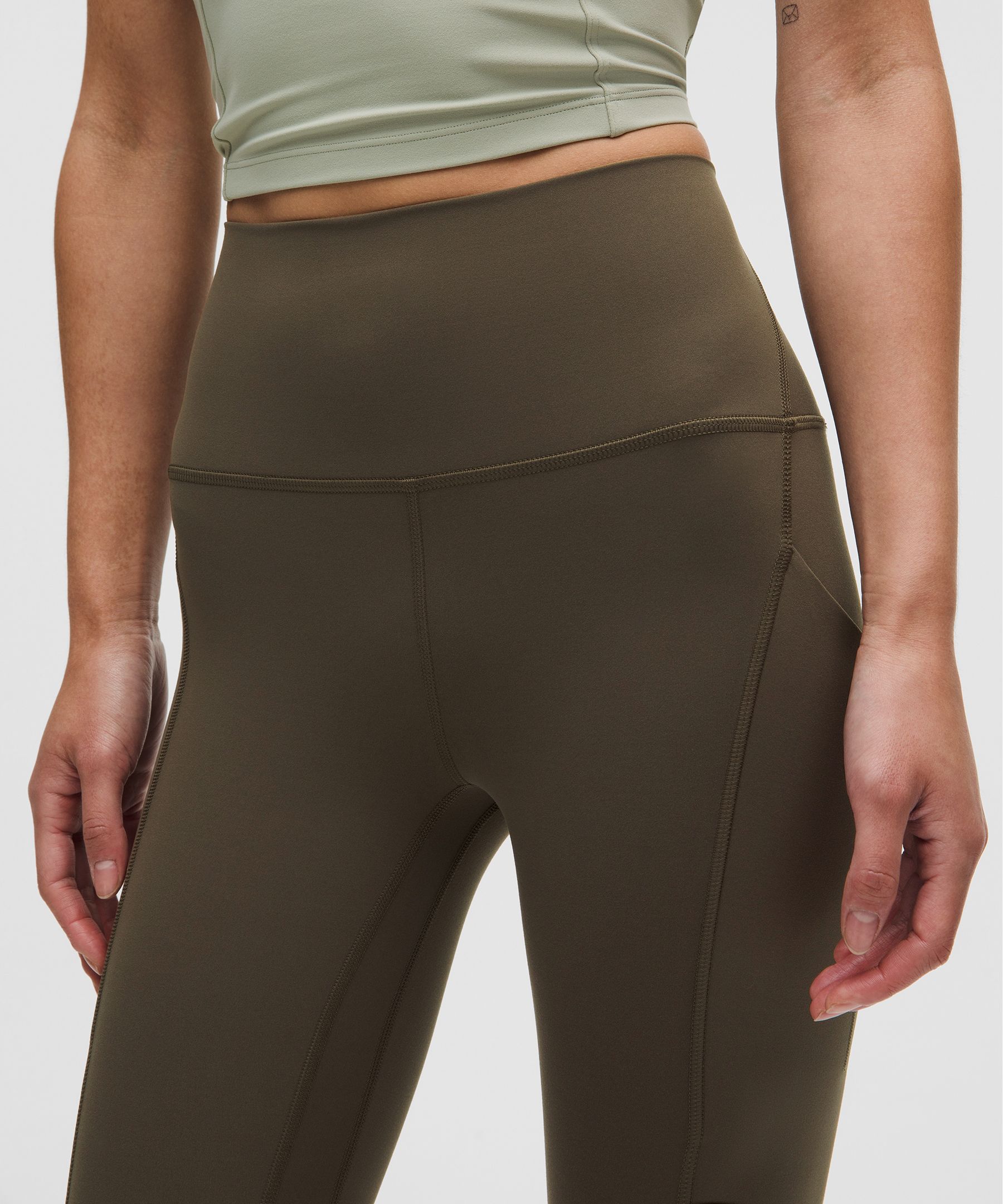 ルルレモン Align™ ハイライズパンツ ポケット付き 24インチ *アジア