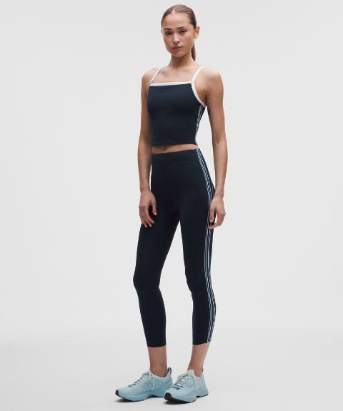 Lululemon Nulux Side-Stripe High-Rise Tight 25"