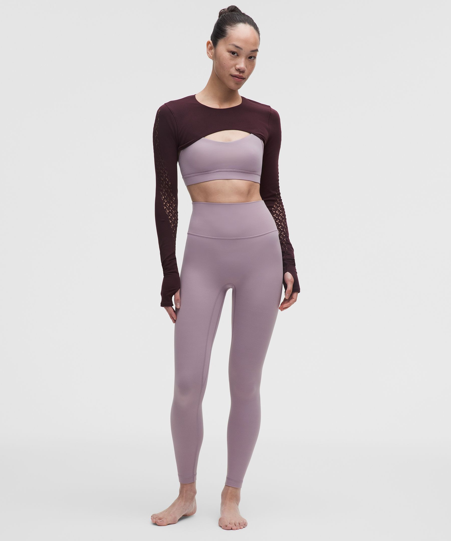 【週末限定値下げ】 Align HR Pant 24\" 紫 XS Align High-Rise Pant 24