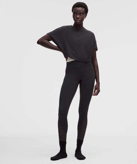 Женские легинсы Lululemon Nulu and Mesh No Line High-Rise