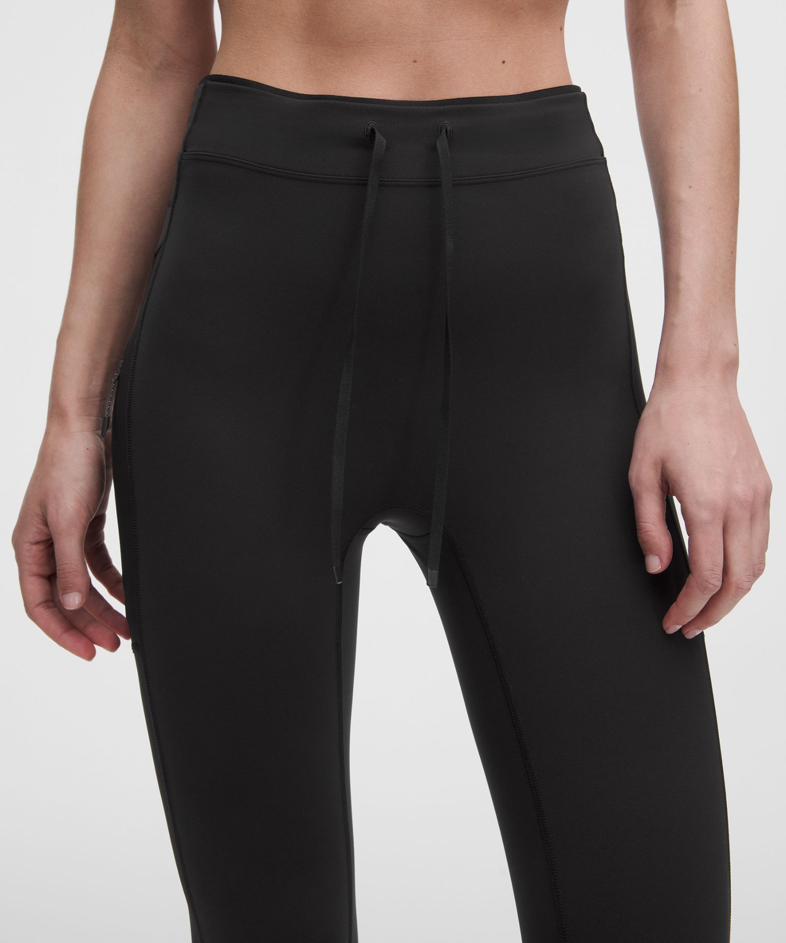 Женские беговые тайтсы Lululemon No Line с высокой посадкой — фото 4