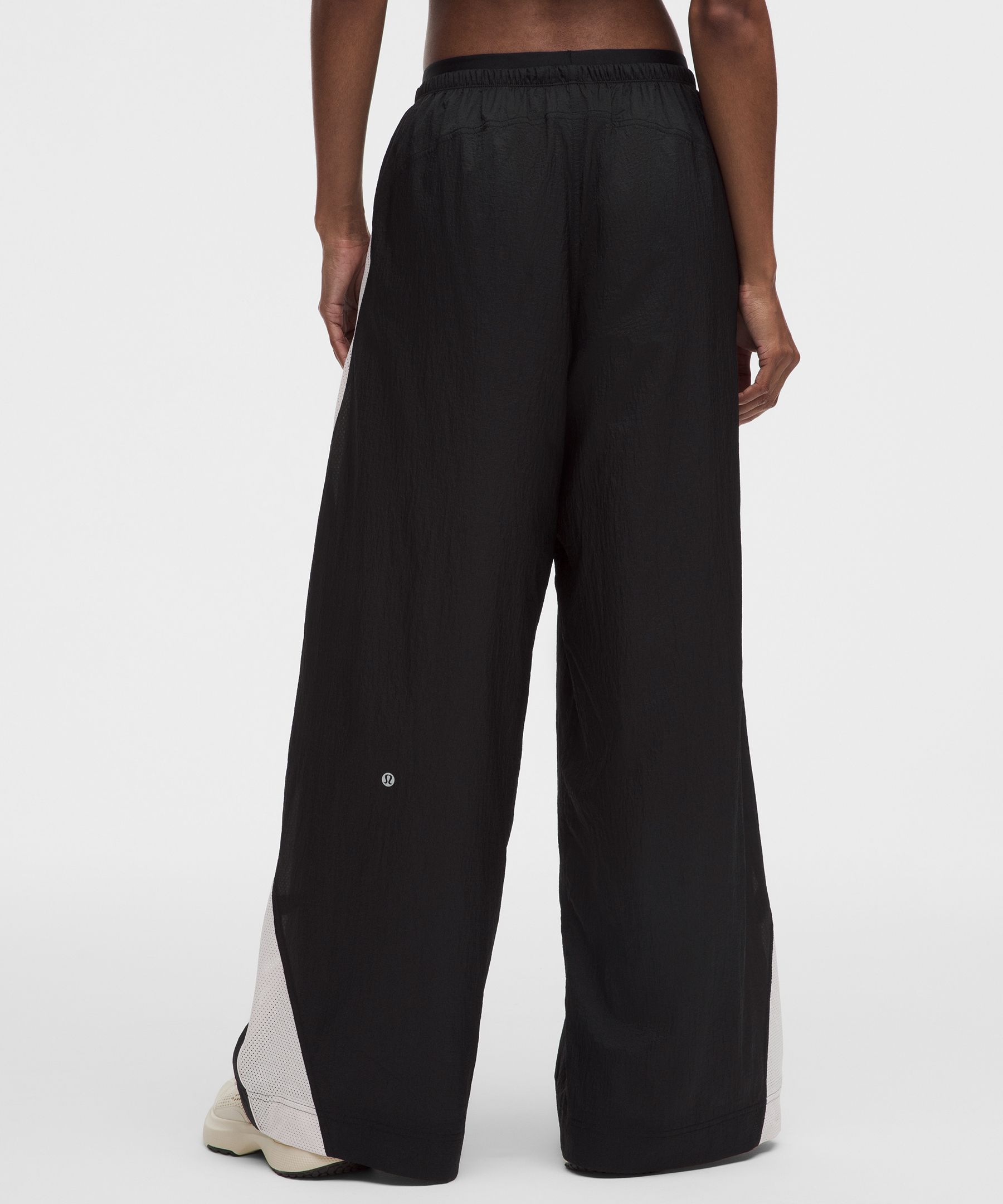 License to Train Textured Nylon Mid-Rise Pant