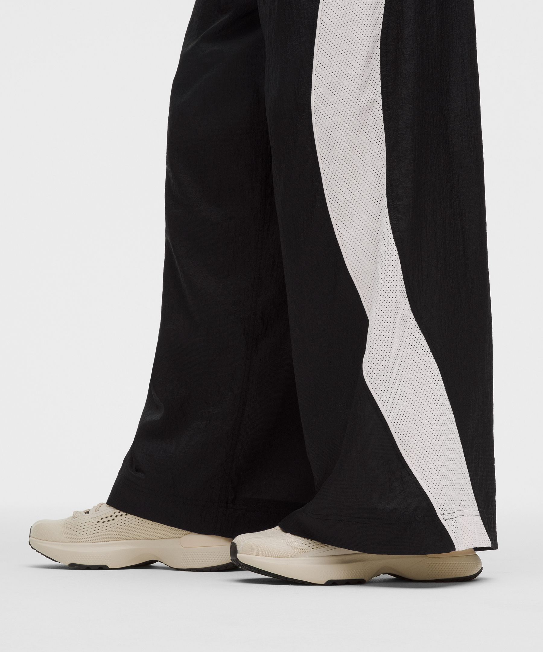 License to Train Textured Nylon Mid-Rise Pant