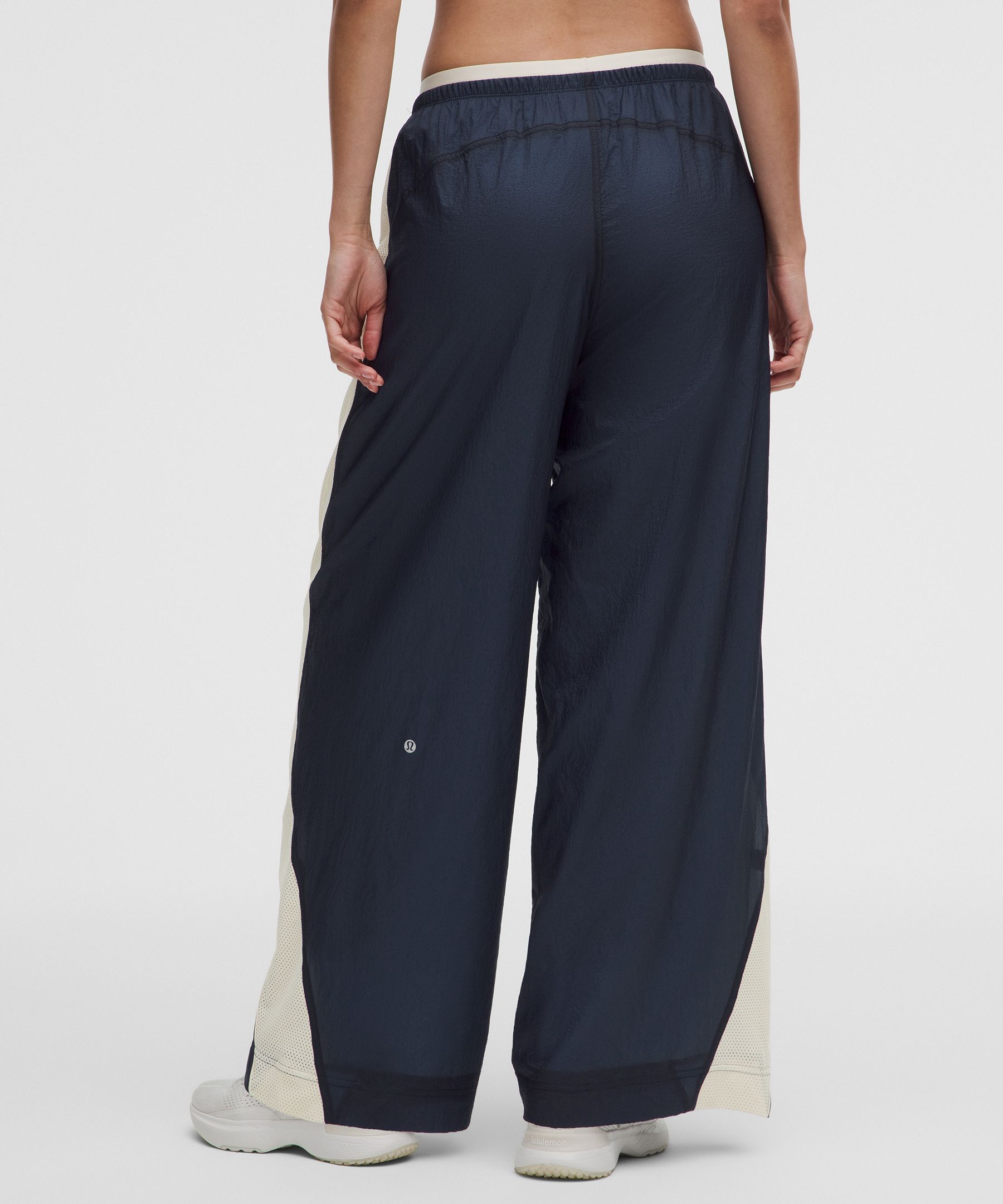 License to Train Textured Nylon Mid-Rise Pant