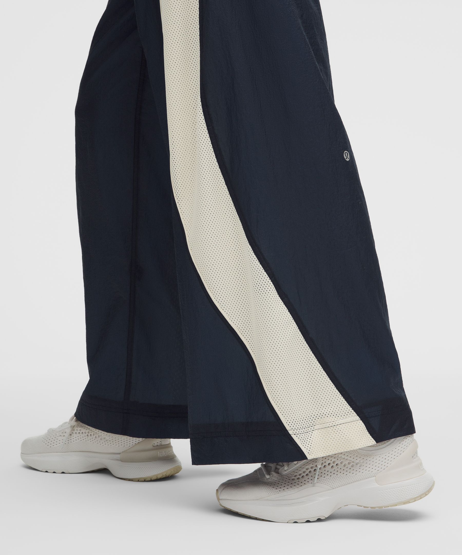 License to Train Textured Nylon Mid-Rise Pant