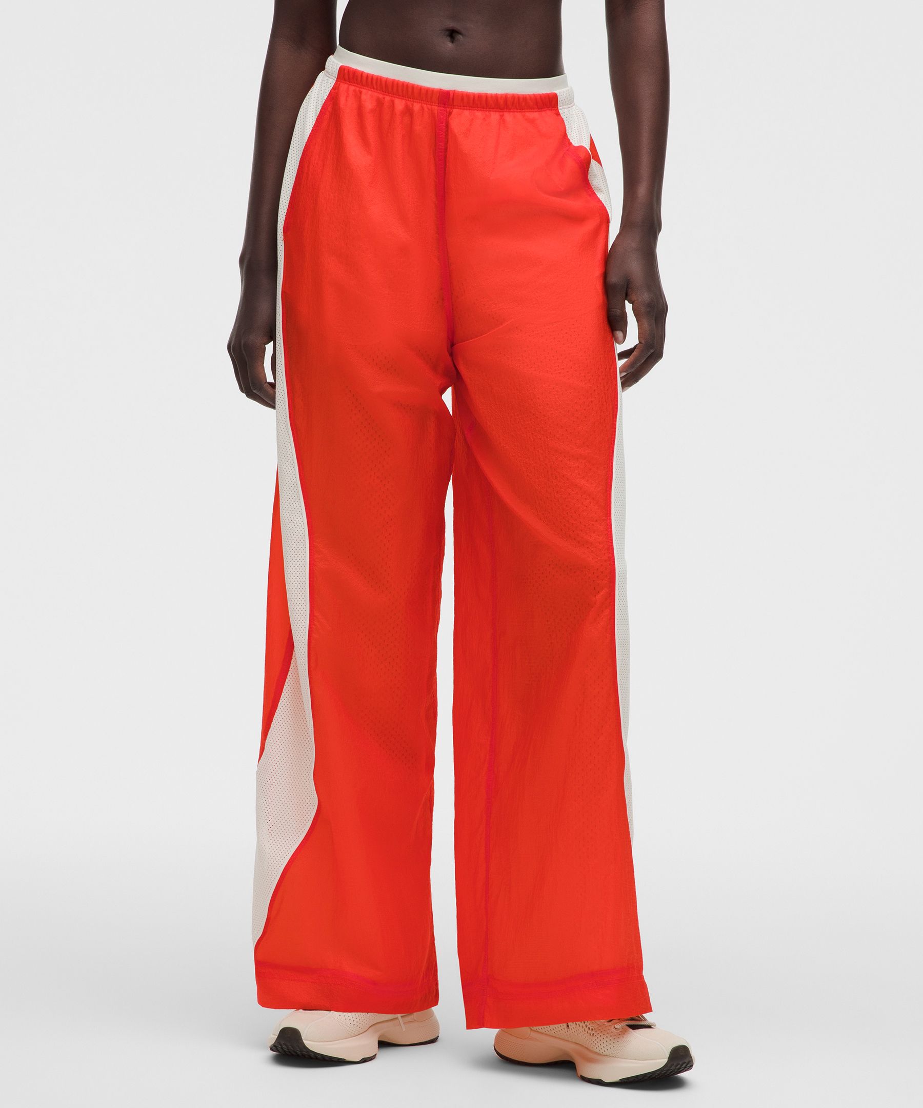 License to Train Textured Nylon Mid-Rise Pant