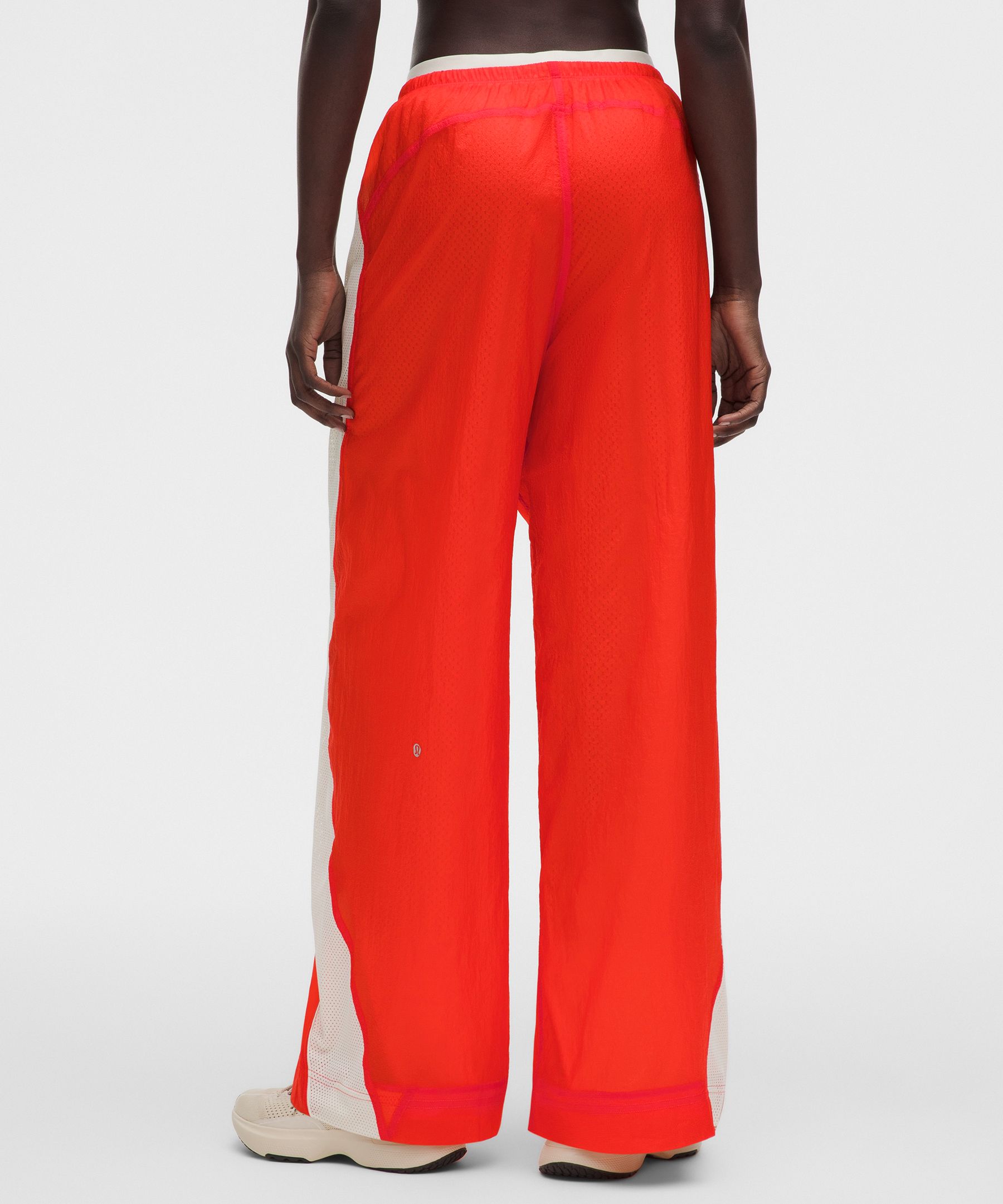 License to Train Textured Nylon Mid-Rise Pant