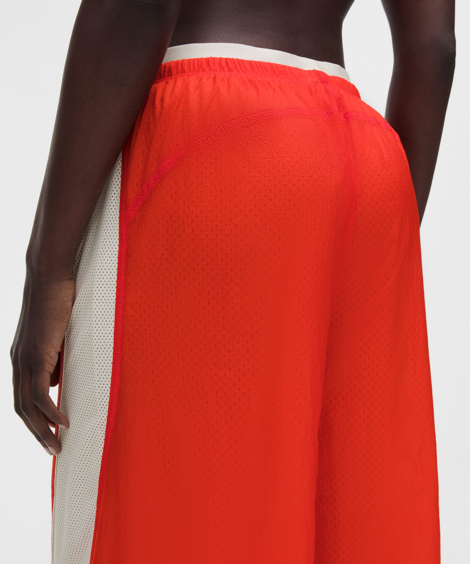 License to Train Textured Nylon Mid-Rise Pant