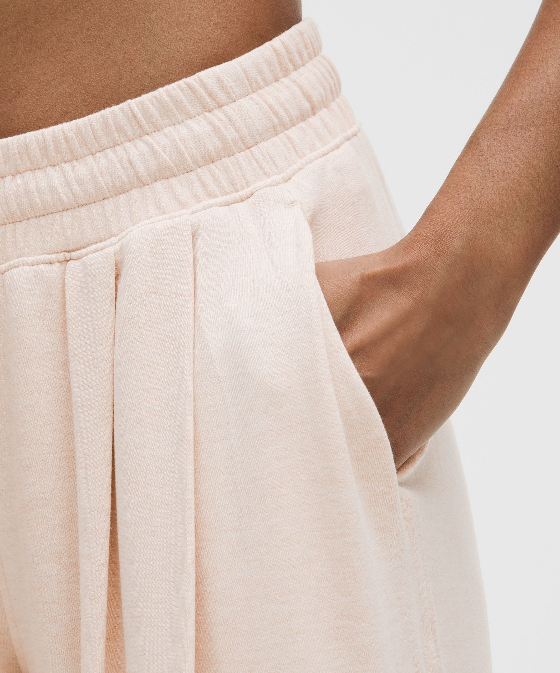 BeCalm High-Rise Pleated Extra-Wide Leg Pant